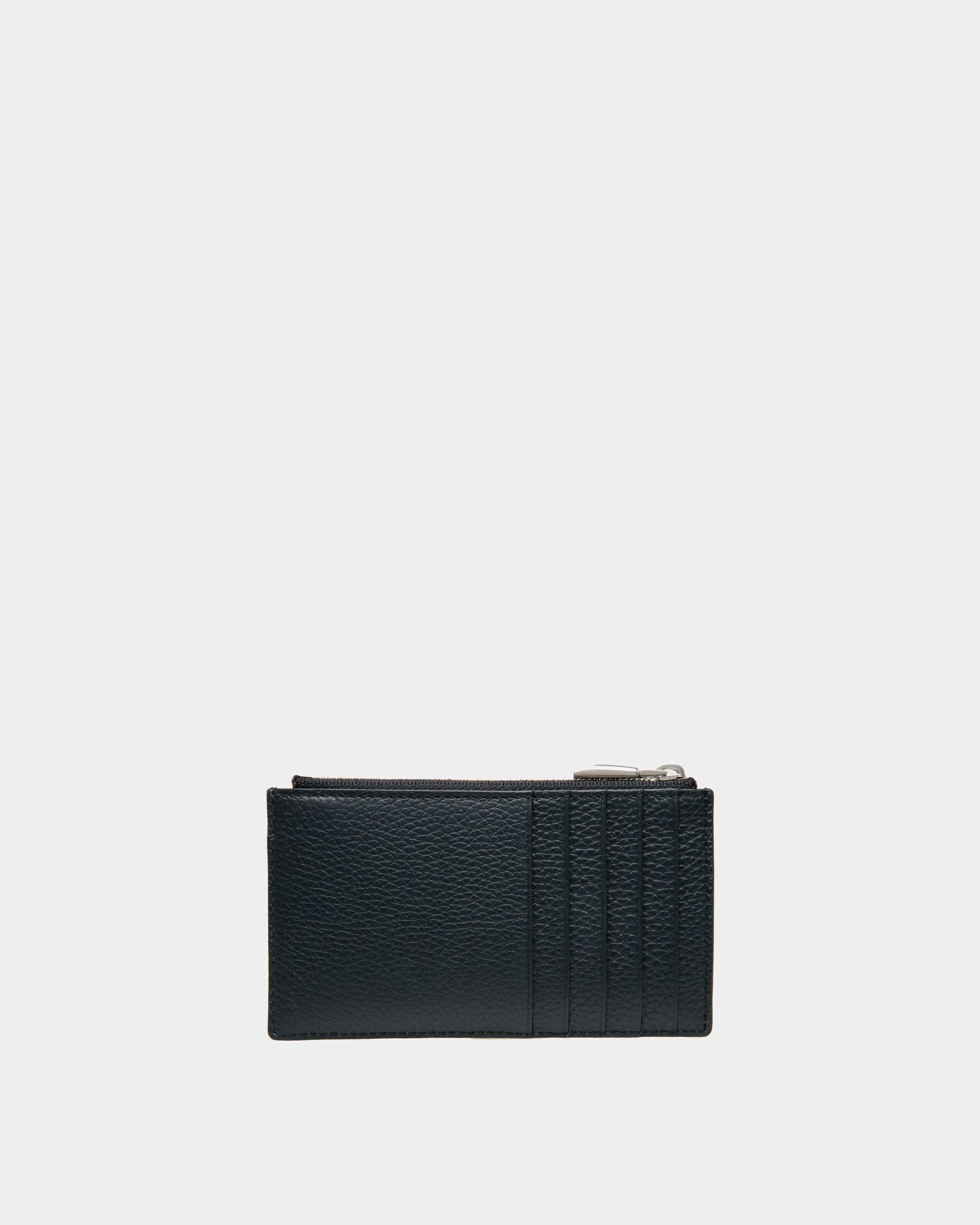 Bally Global - Pennant Coin Card Holder in Denim - Blue