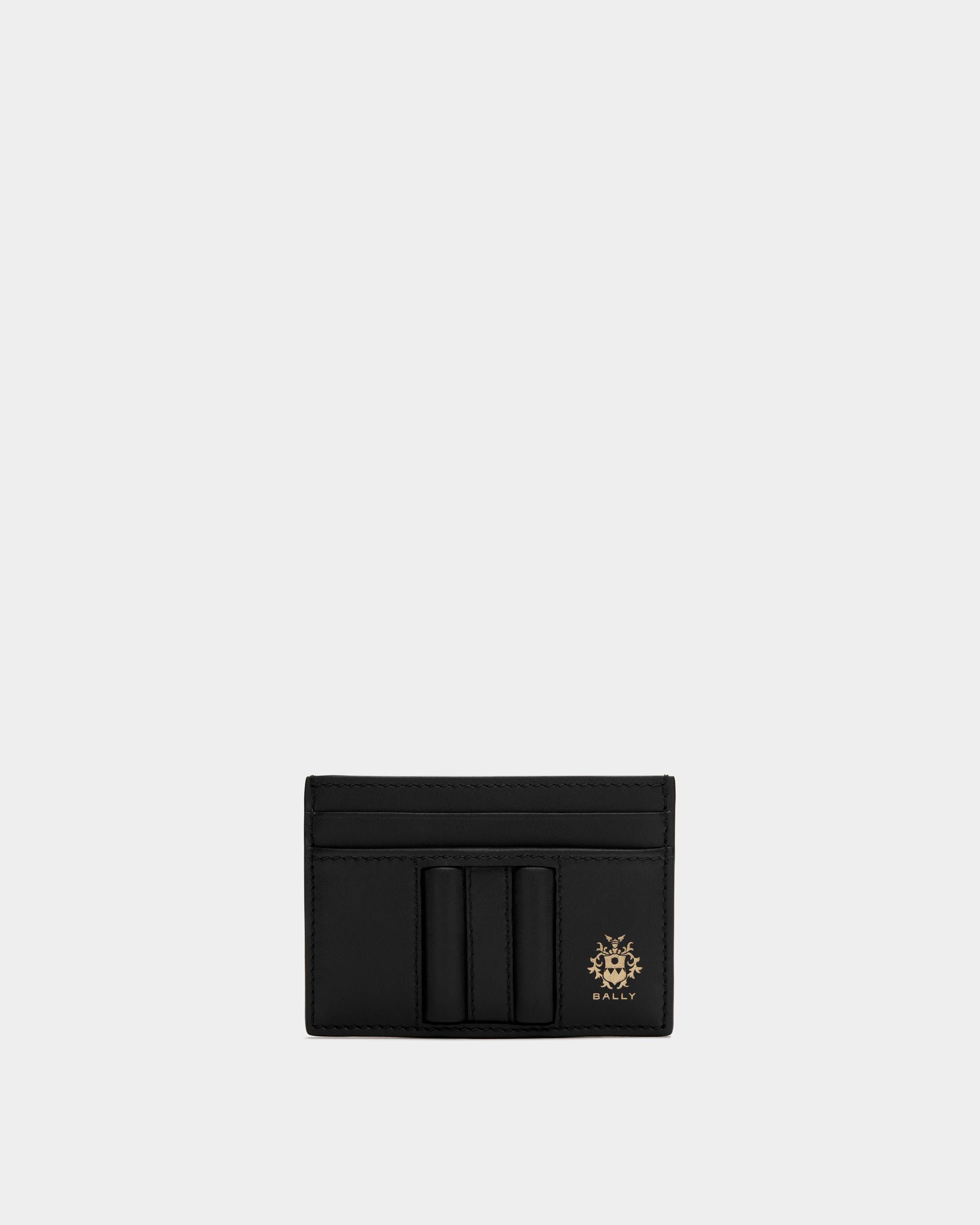 Bally Global - Beckett Card Holder in Black Leather - Black