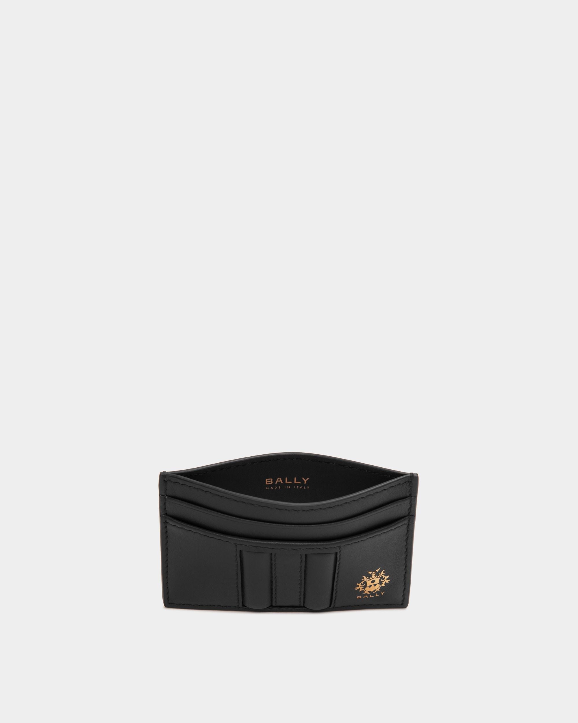 Bally Global - Beckett Card Holder in Black Leather - Black