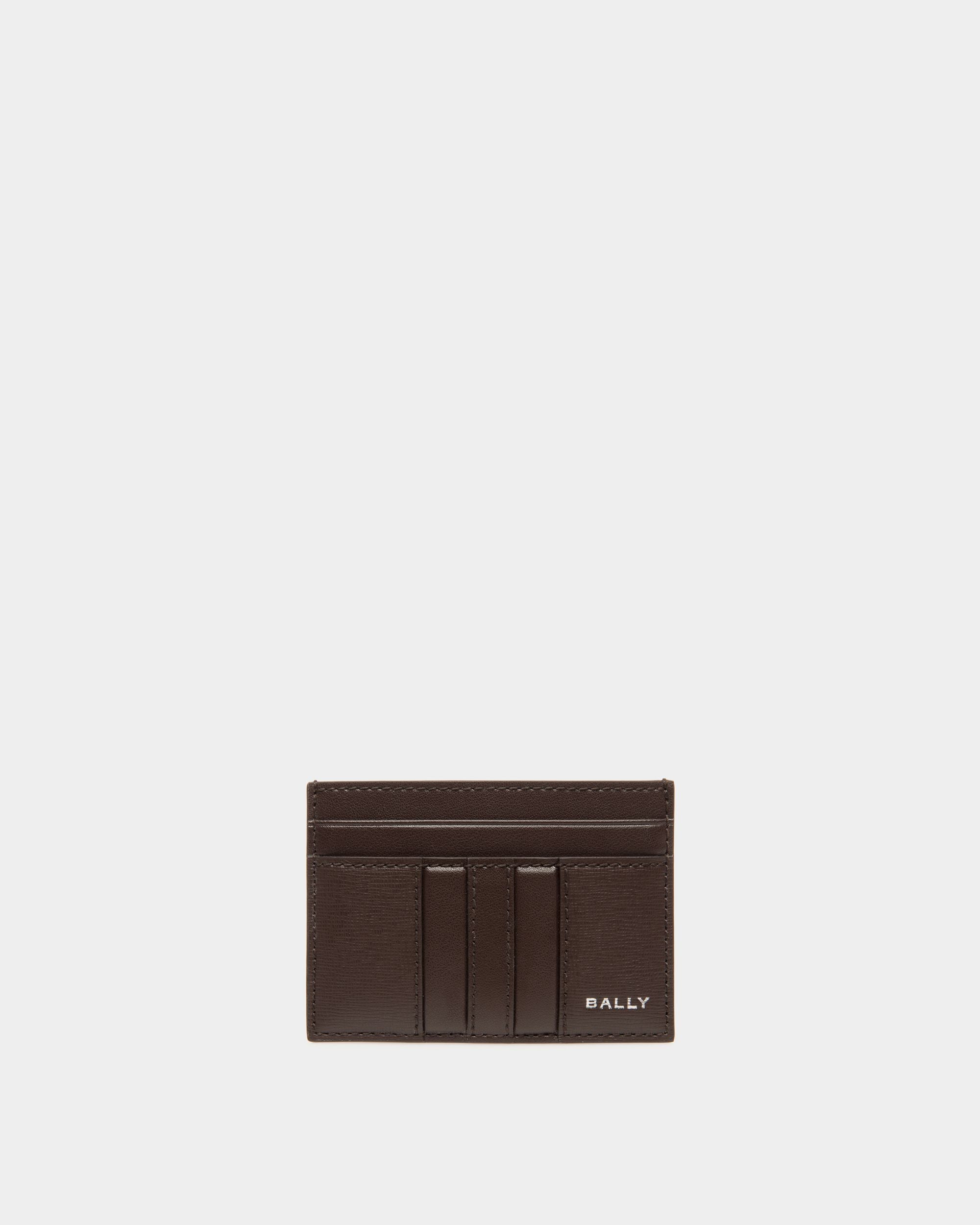 Bally Global - Tarjetero Mythos De Piel Reciclada Ébano - Marrón