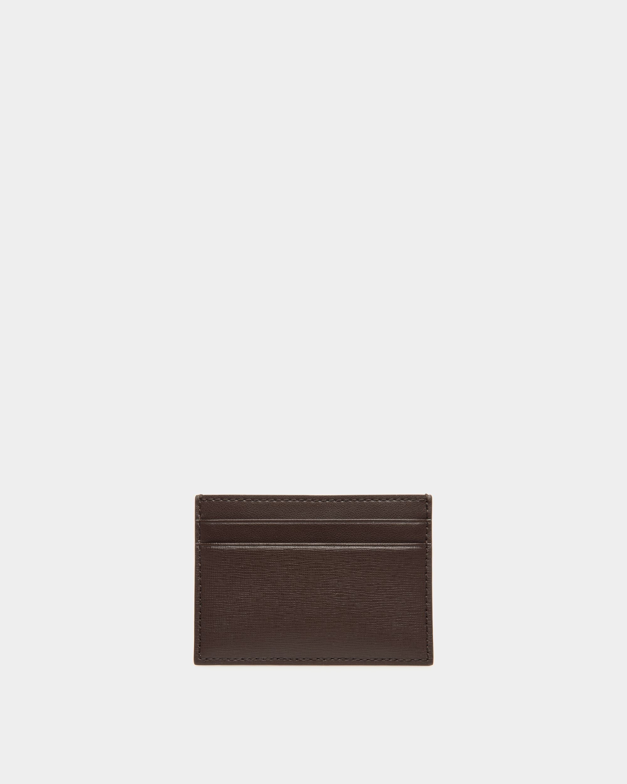 Bally Global - Tarjetero Mythos De Piel Reciclada Ébano - Marrón