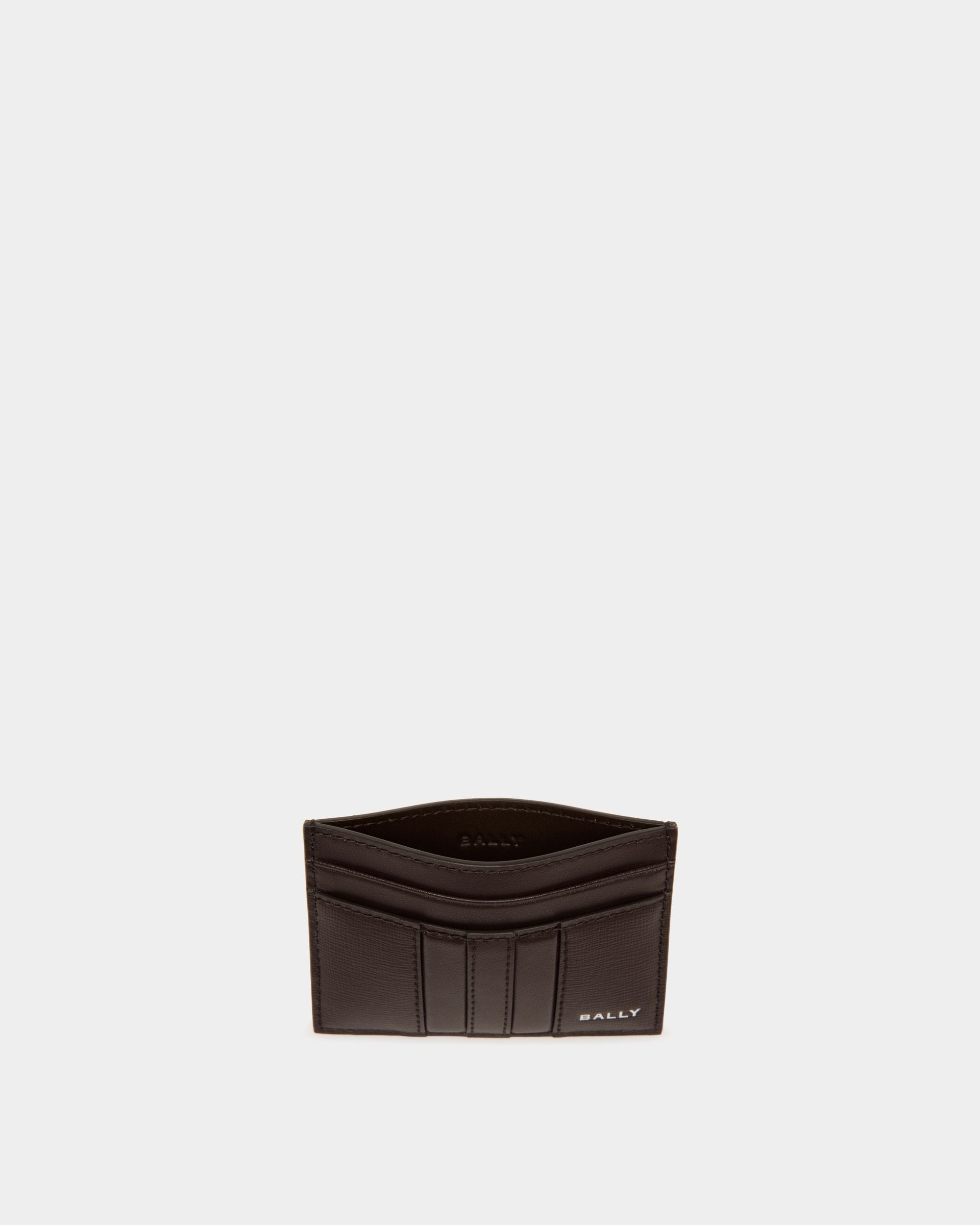 Bally Global - Tarjetero Mythos De Piel Reciclada Ébano - Marrón