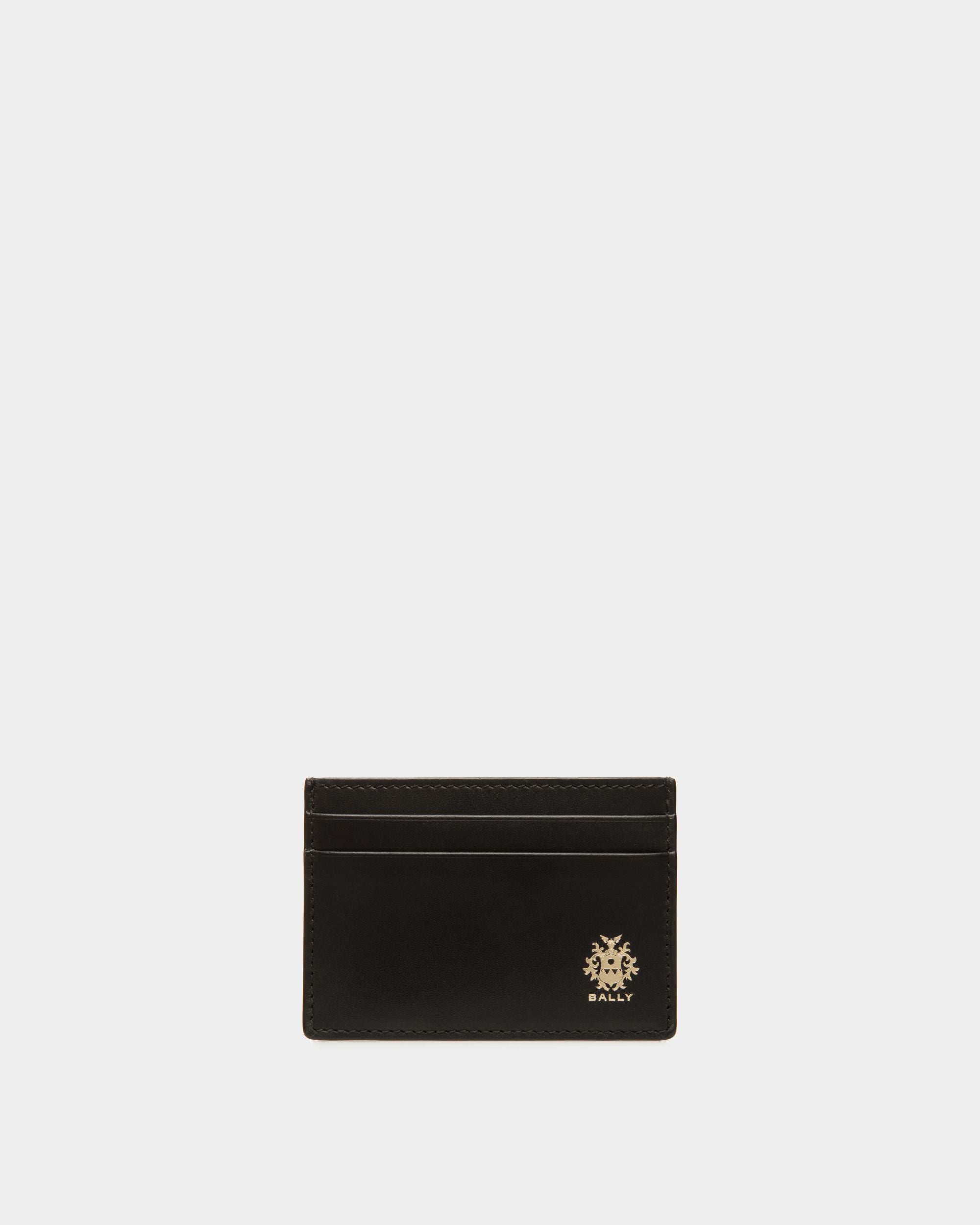 Bally Global - Beckett Card Holder in Black Leather - Negro