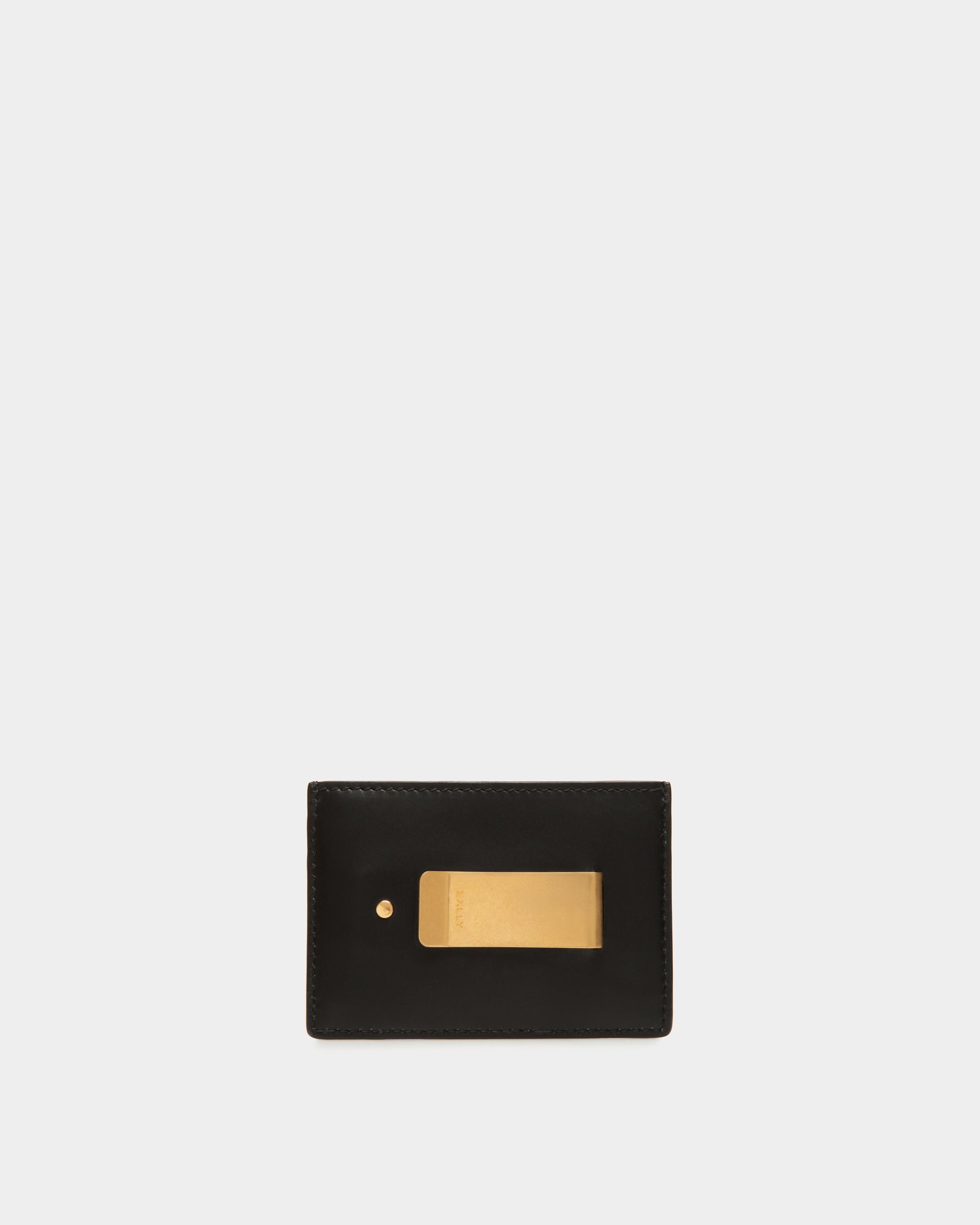 Bally Global - Beckett Card Holder in Black Leather - Negro