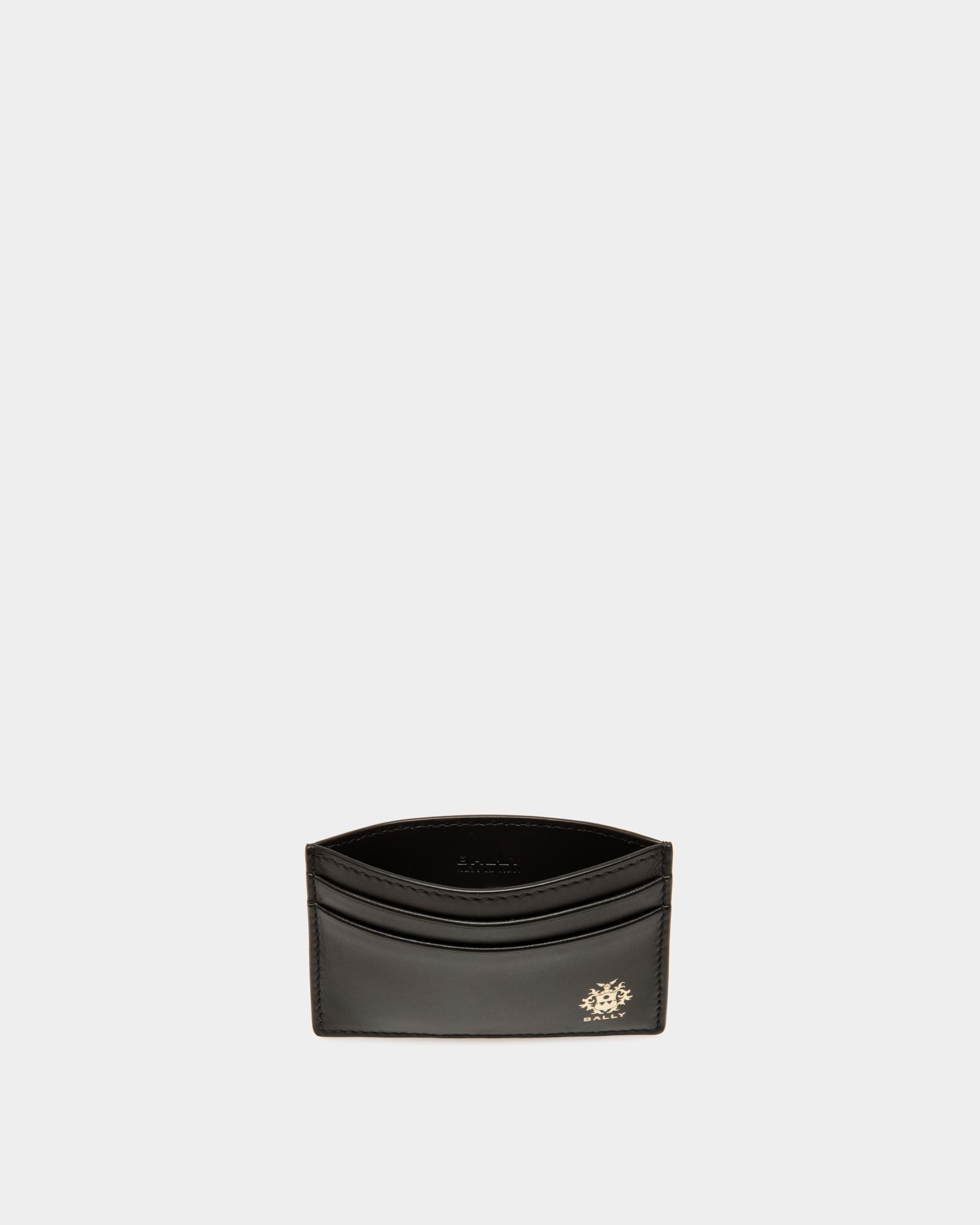 Bally Global - Beckett Card Holder in Black Leather - Negro