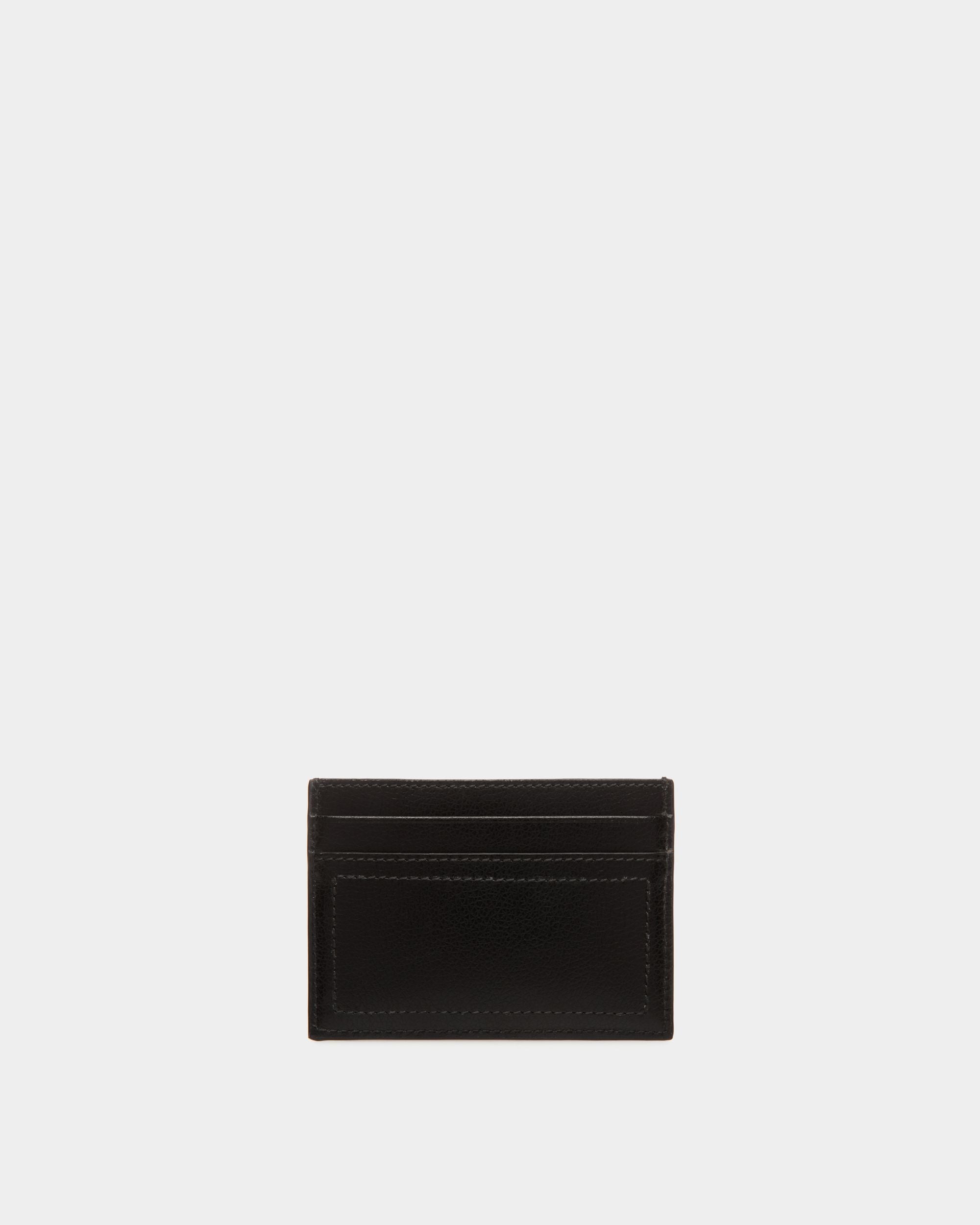 Bally Global - Ray Card Holder in Black Leather - Black