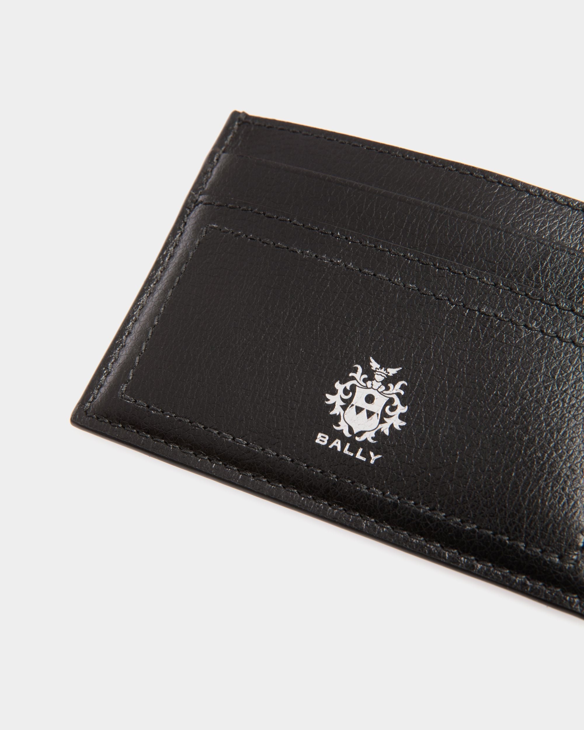Bally Global - Ray Card Holder in Black Leather - Black