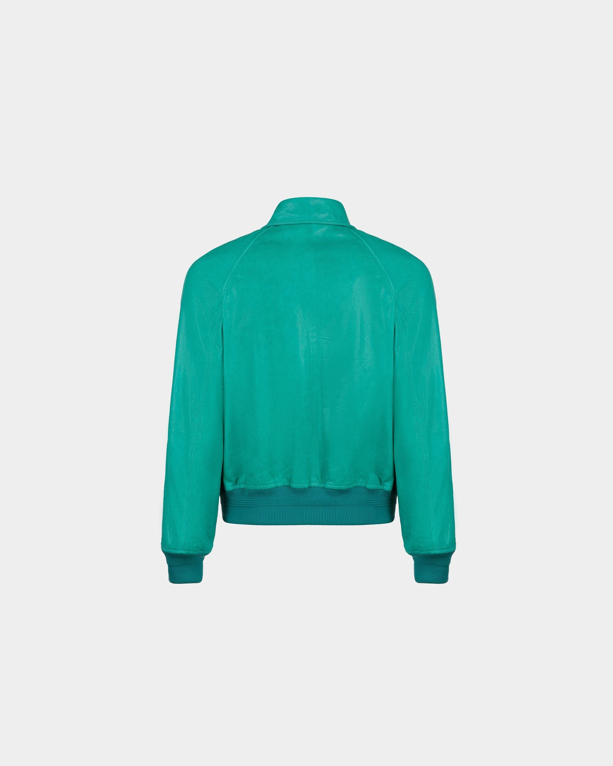 Bally Global - Bomber in Leather - Green