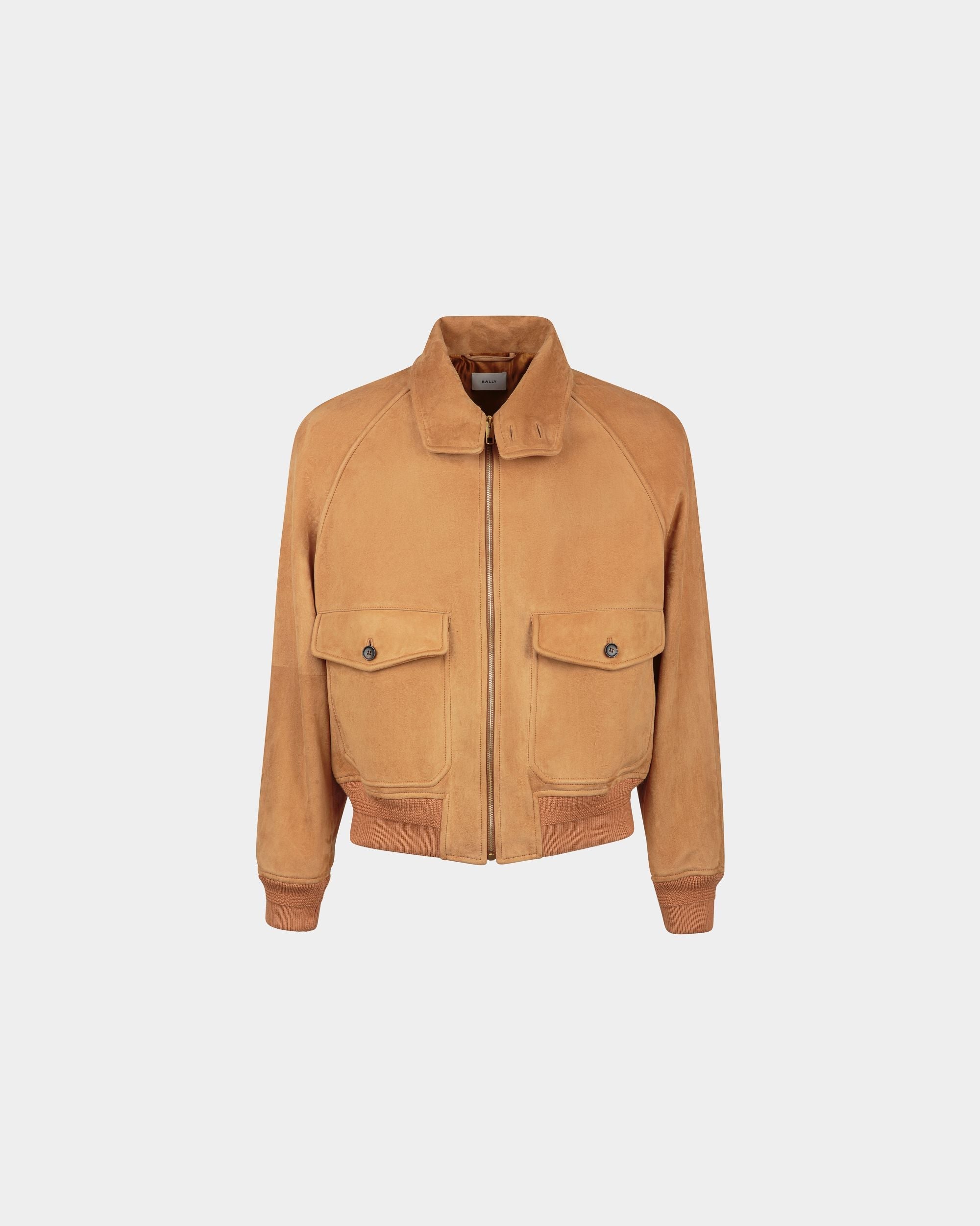 Bally Global - Blouson Bomber En Cuir - Marron