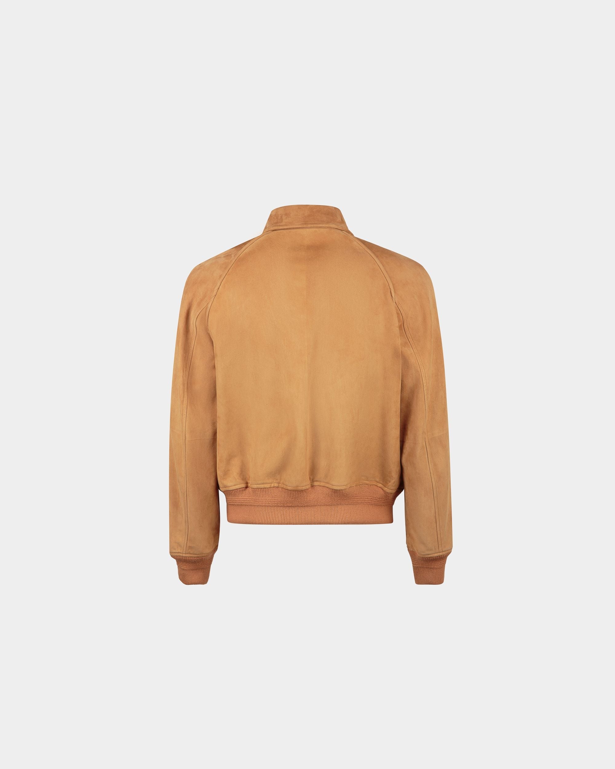 Bally Global - Blouson Bomber En Cuir - Marron