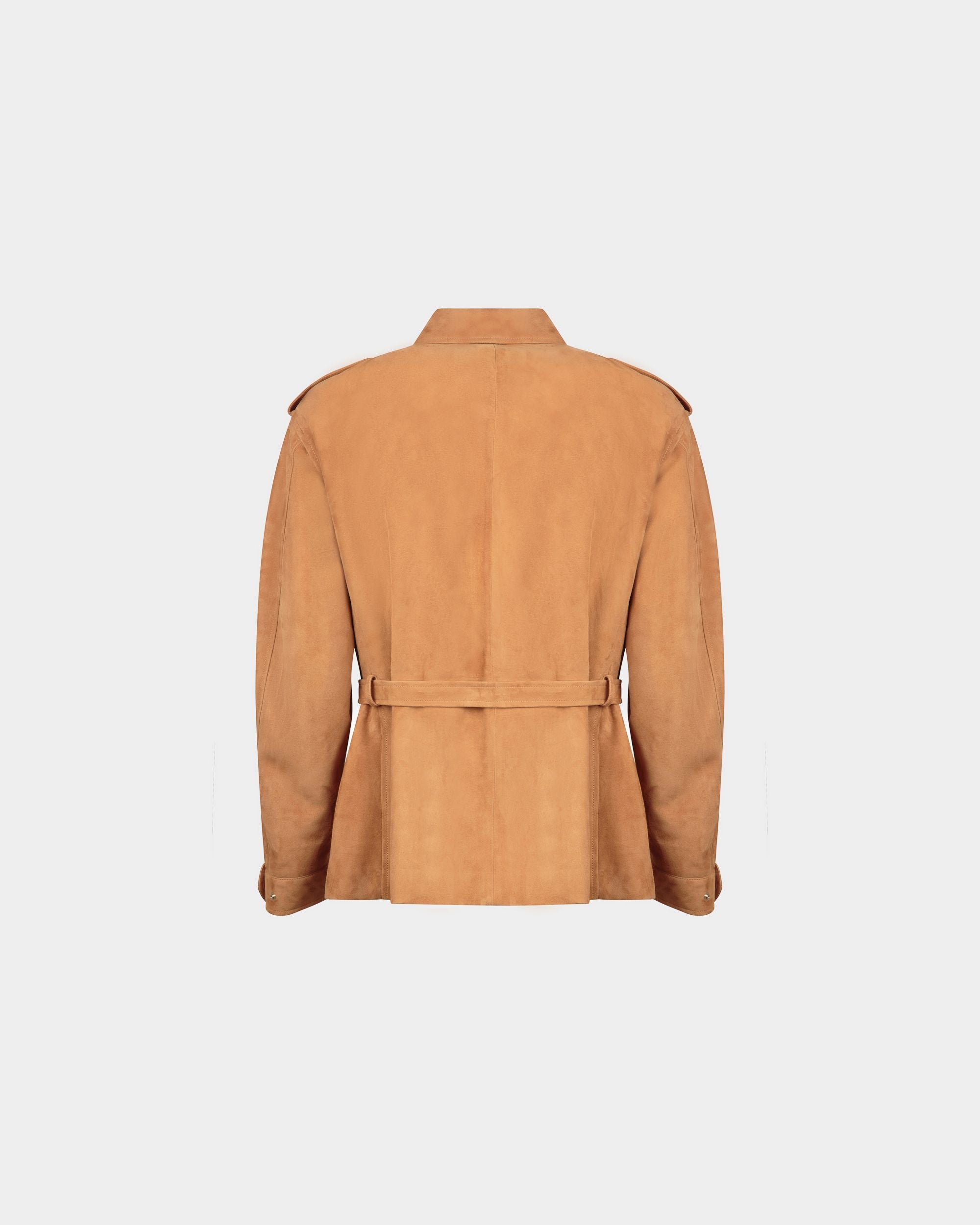 Bally Global - Jacket in Suede - Brown