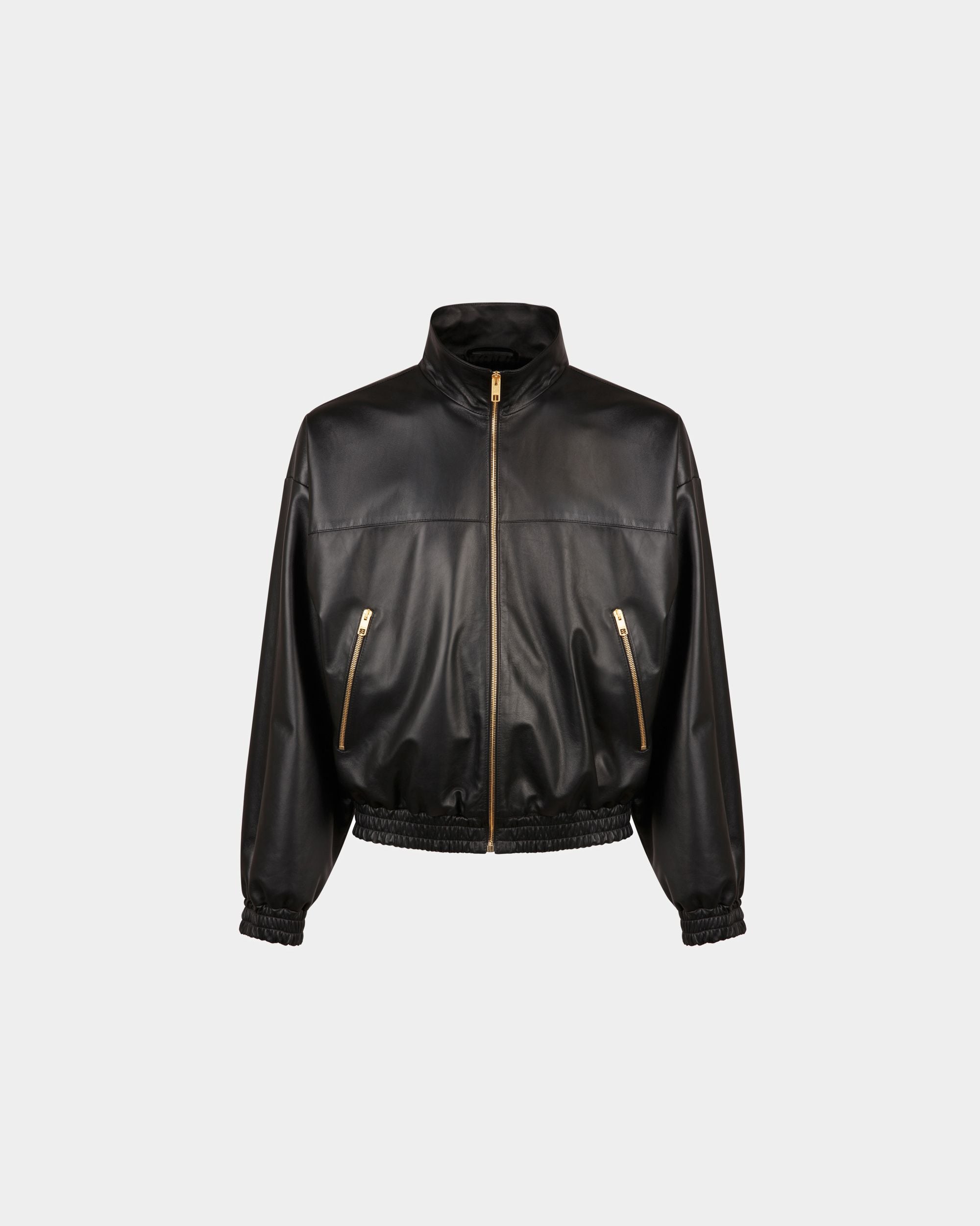 Bally Global - Blouson In Black Leather - Black