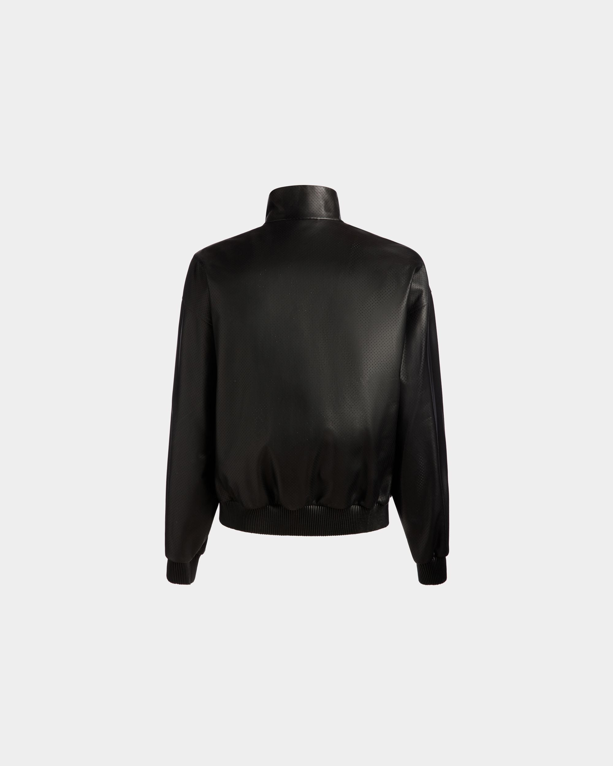 Bally Global - Adrien Brody Travel Collection Blouson In Black Leather - Negro