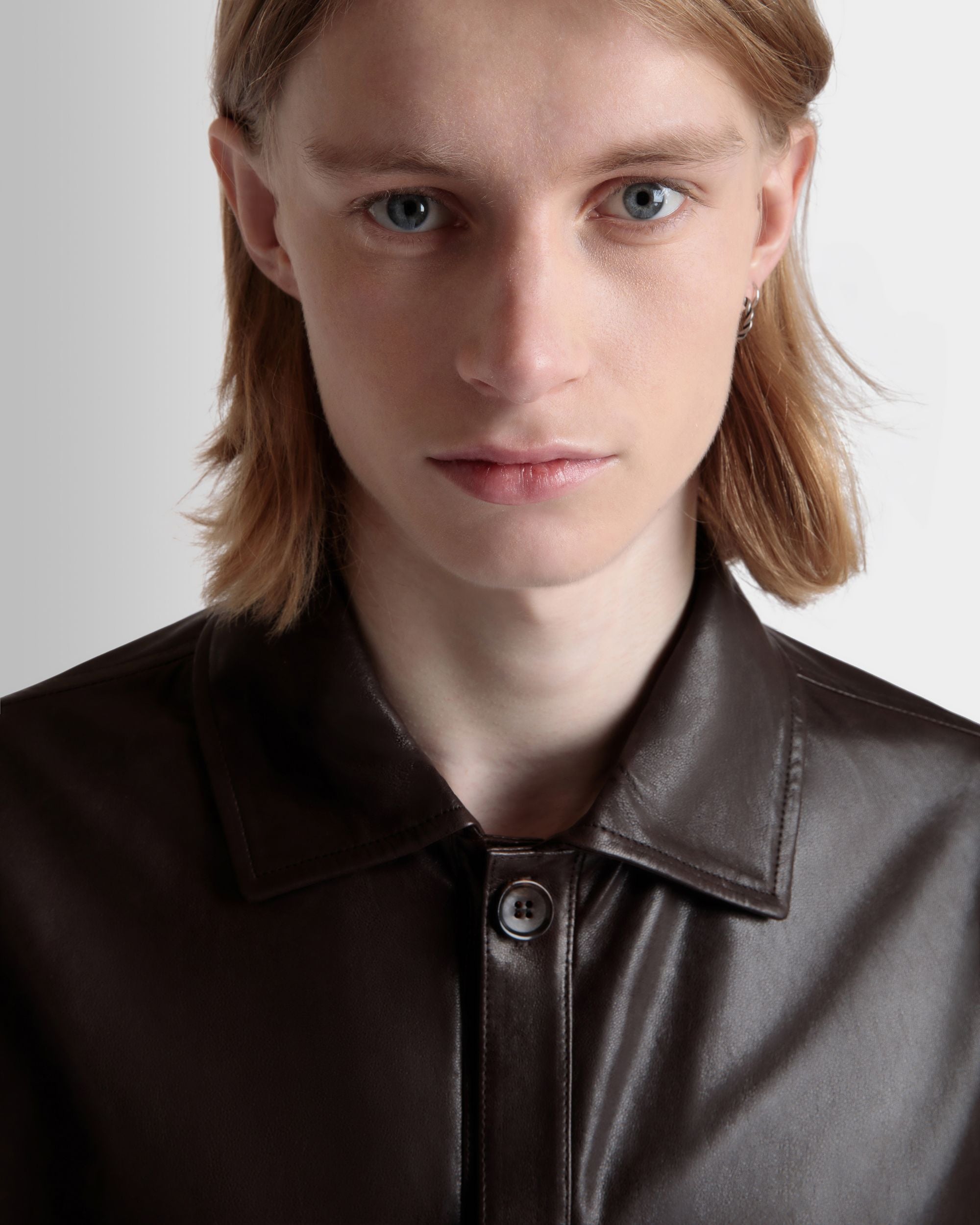 Bally Global - Saharan Jacket in Ebano Leather - Brown