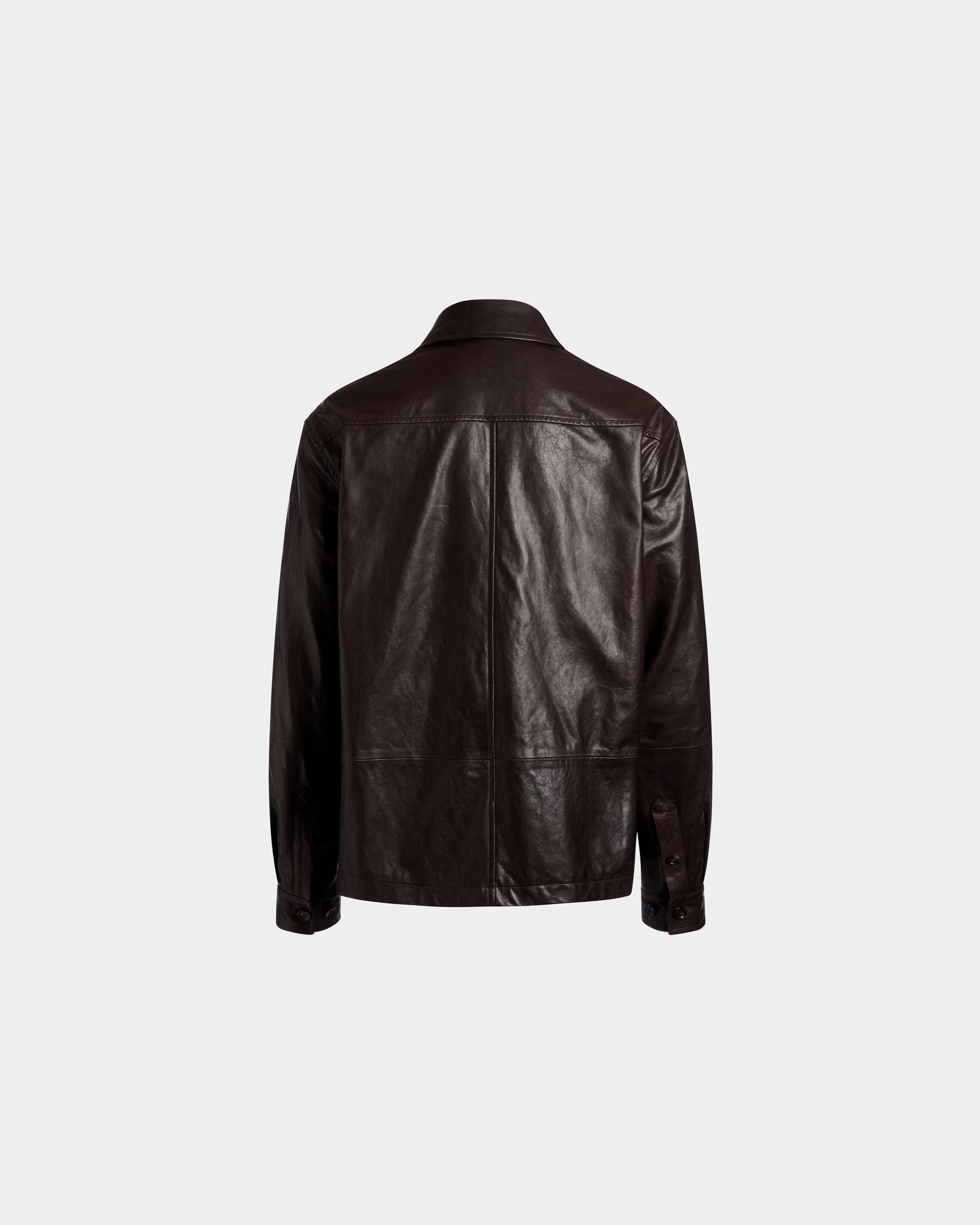 Bally Global - Saharan Jacket in Ebano Leather - Brown