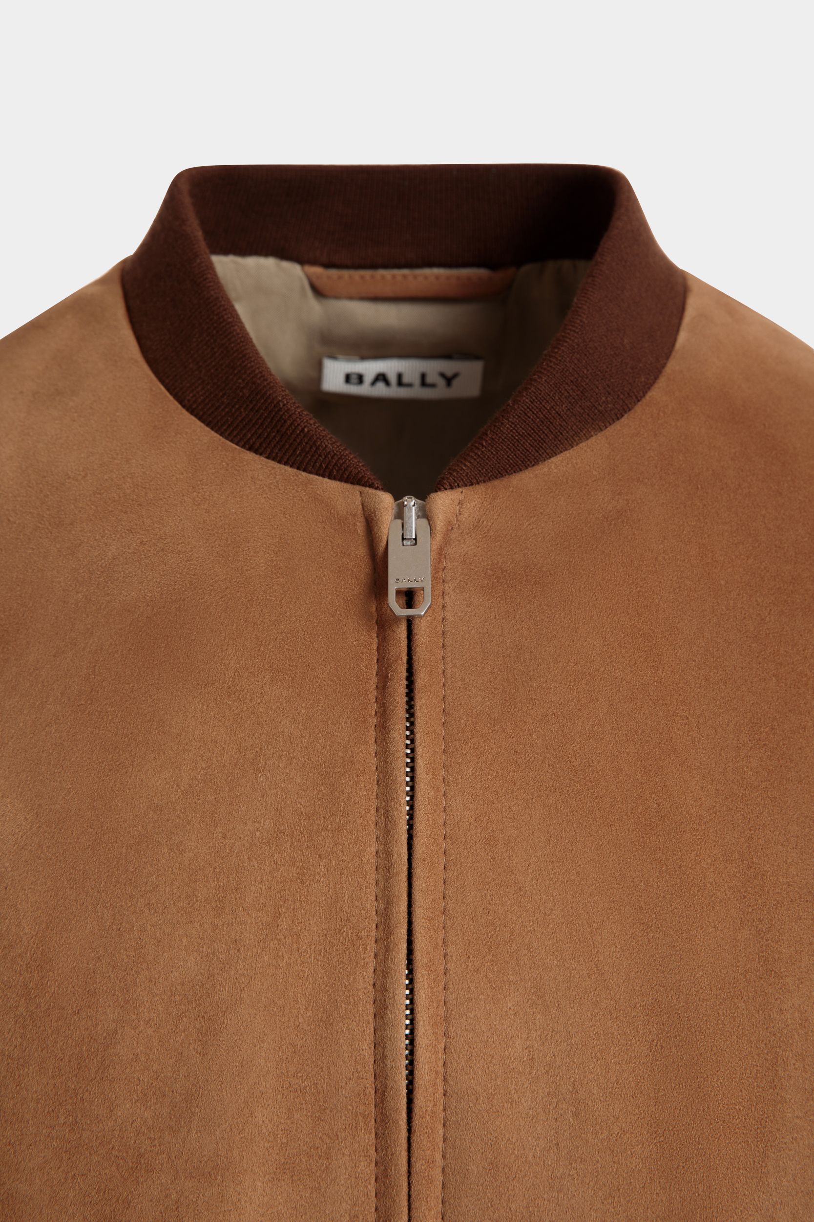 Bally Global - Bómber De Ante Marrón - Marrón
