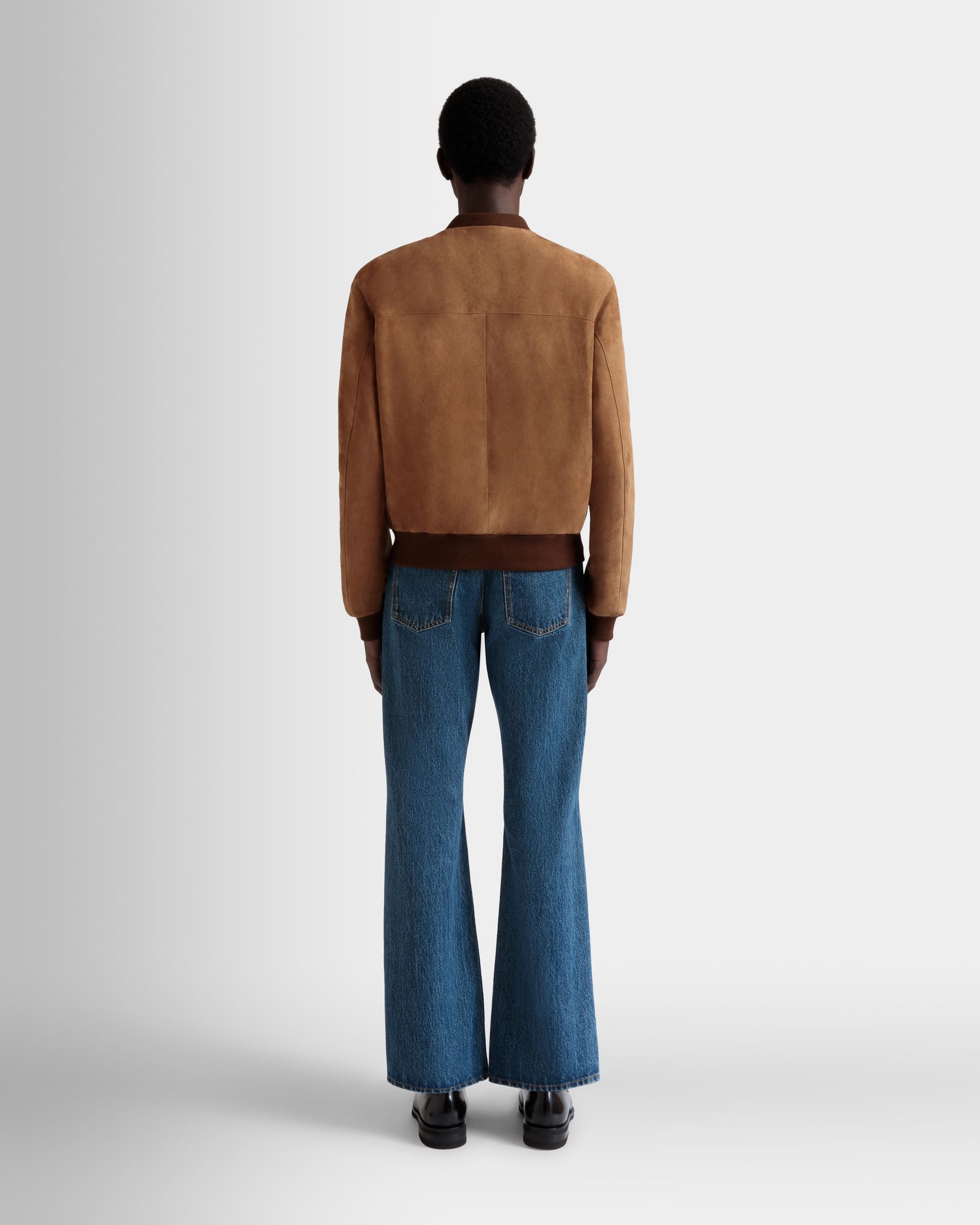 Bally Global - Bómber De Ante Marrón - Marrón