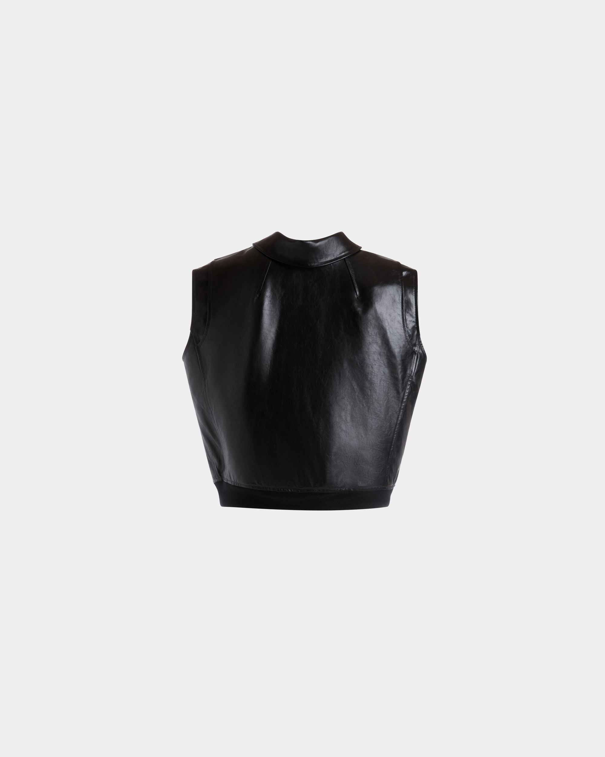 Bally Global - Vest in Black Leather - Black