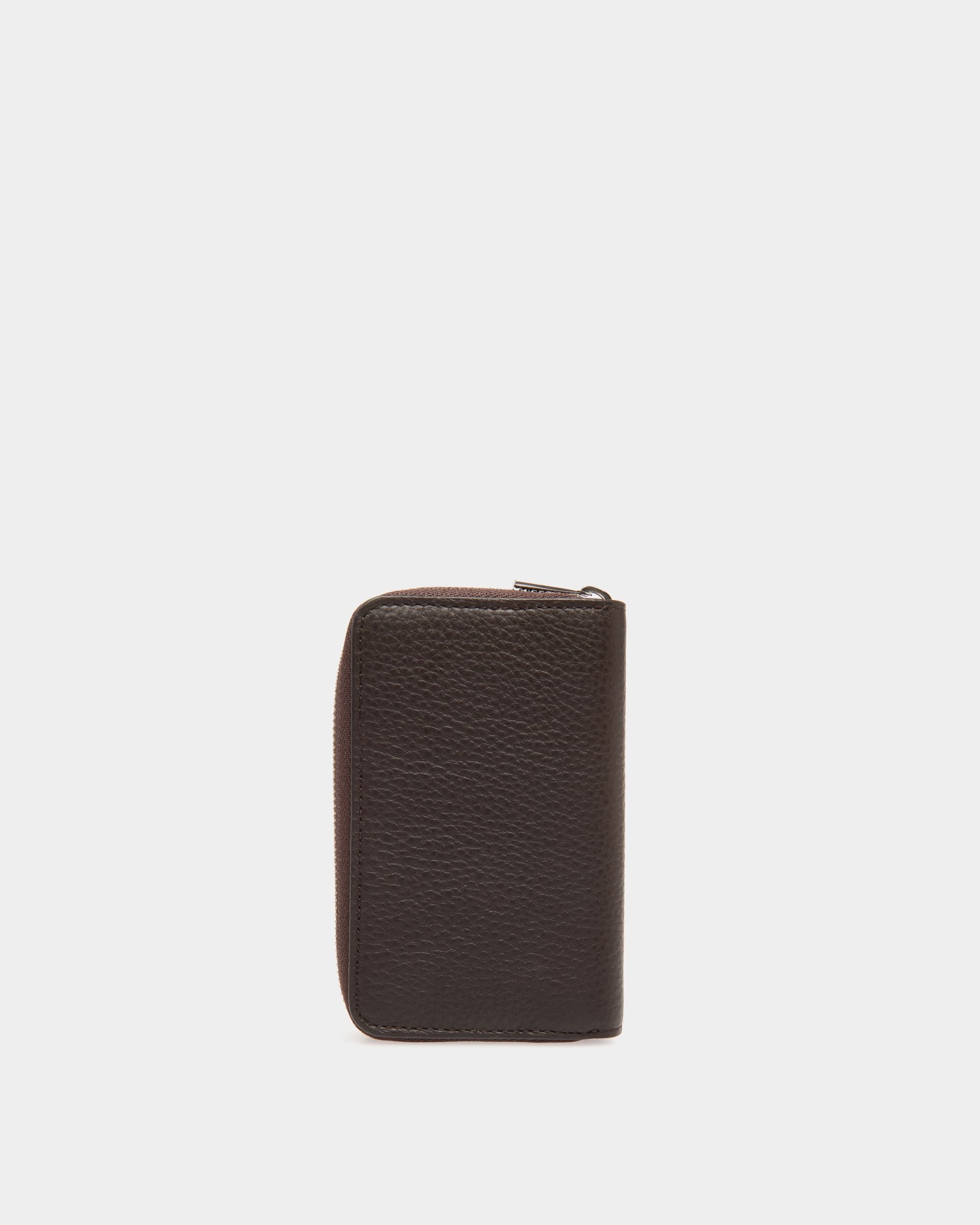 Bally Global - Funda Para Llaves De Piel Repujada Marrón - Marrón