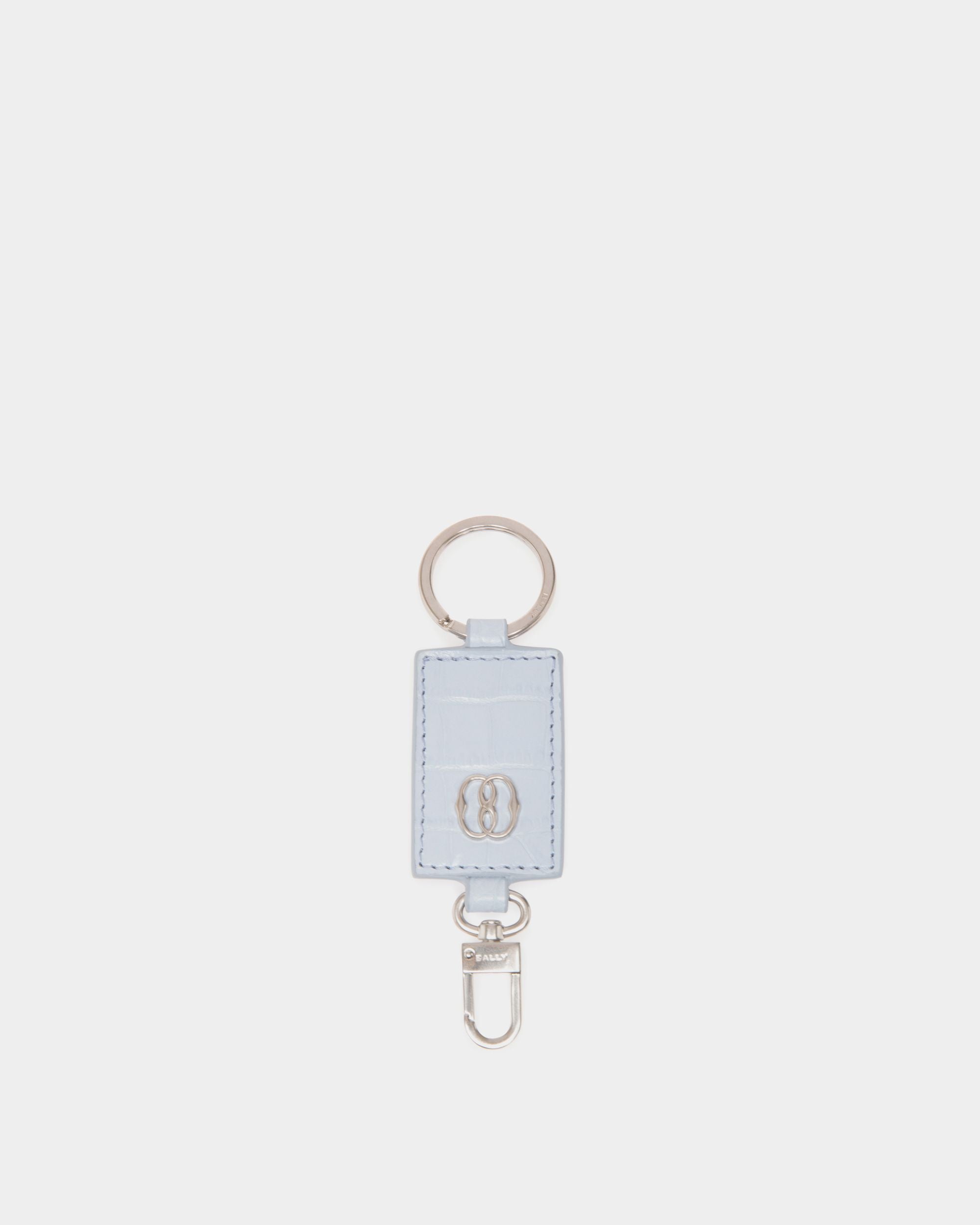 Bally Global - Banque Keychains In Blue Leather - Blue