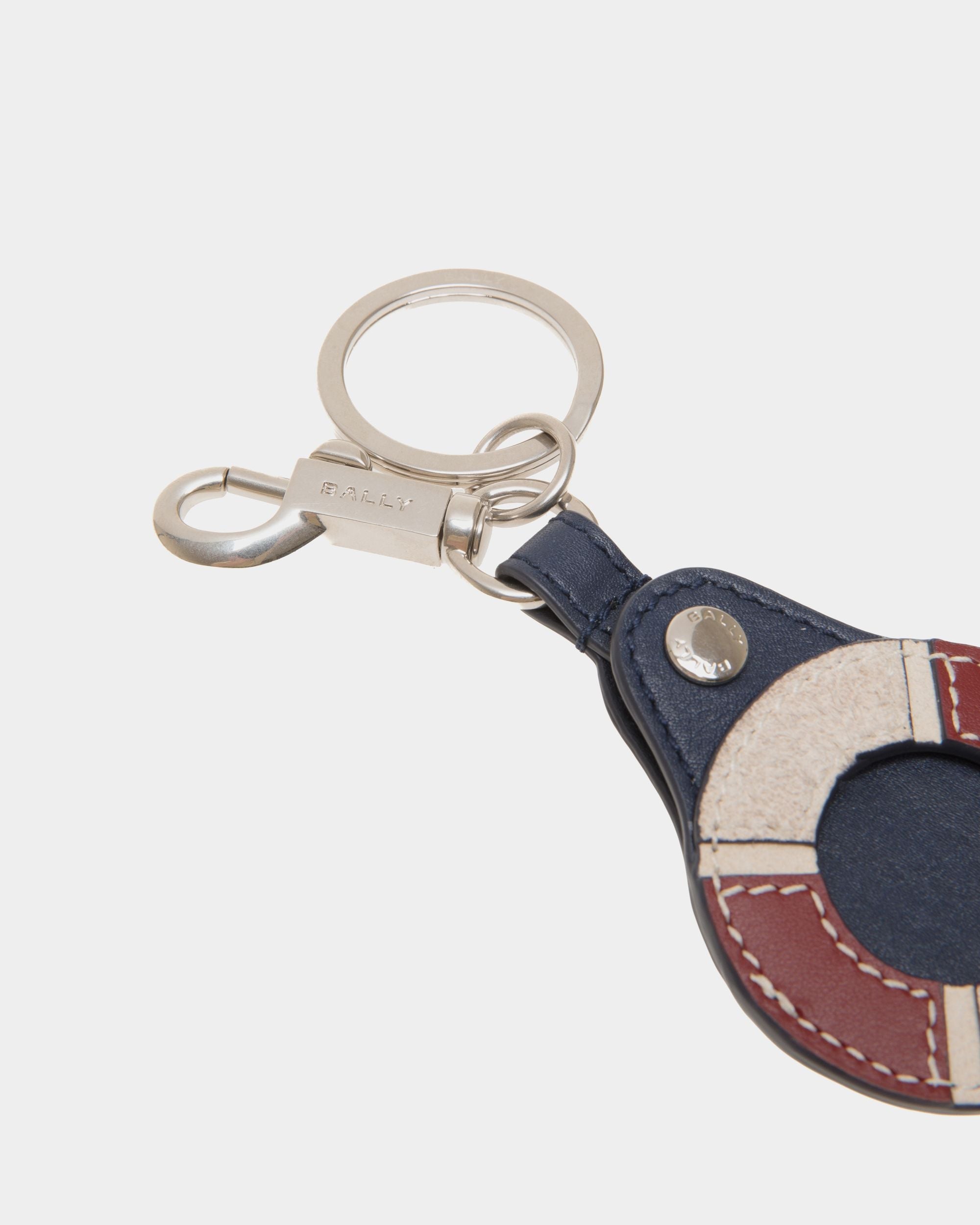 Bally Global - Crossing Keyring in Leather - Multicolor