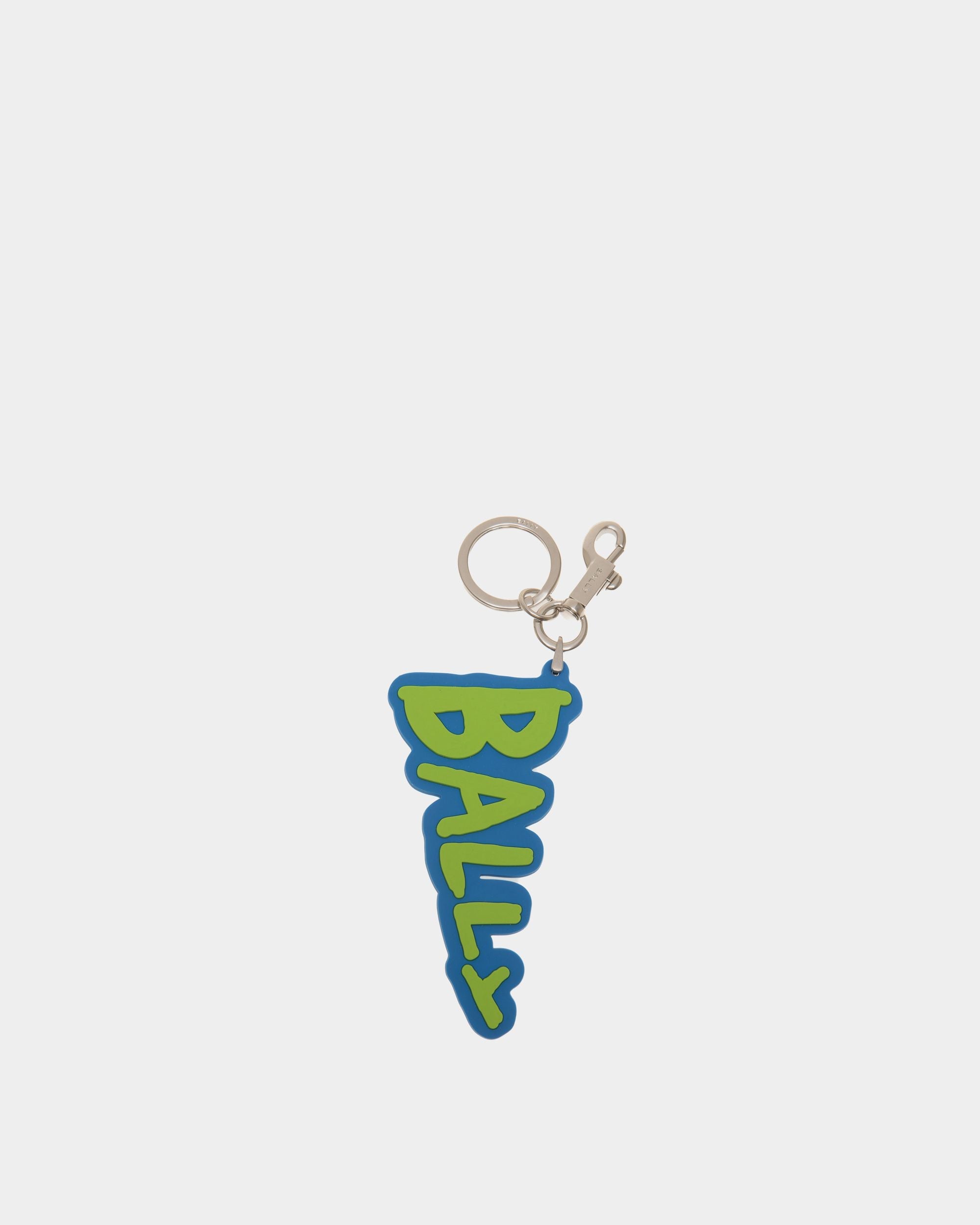 Bally Global - Pennant Keyring in Silicone and Metal - Multicolor