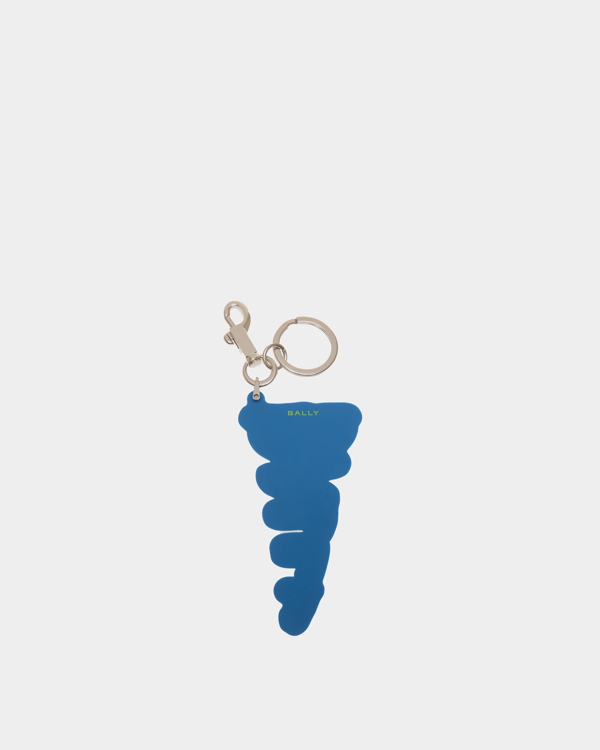 Bally Global - Pennant Keyring in Silicone and Metal - Multicolor