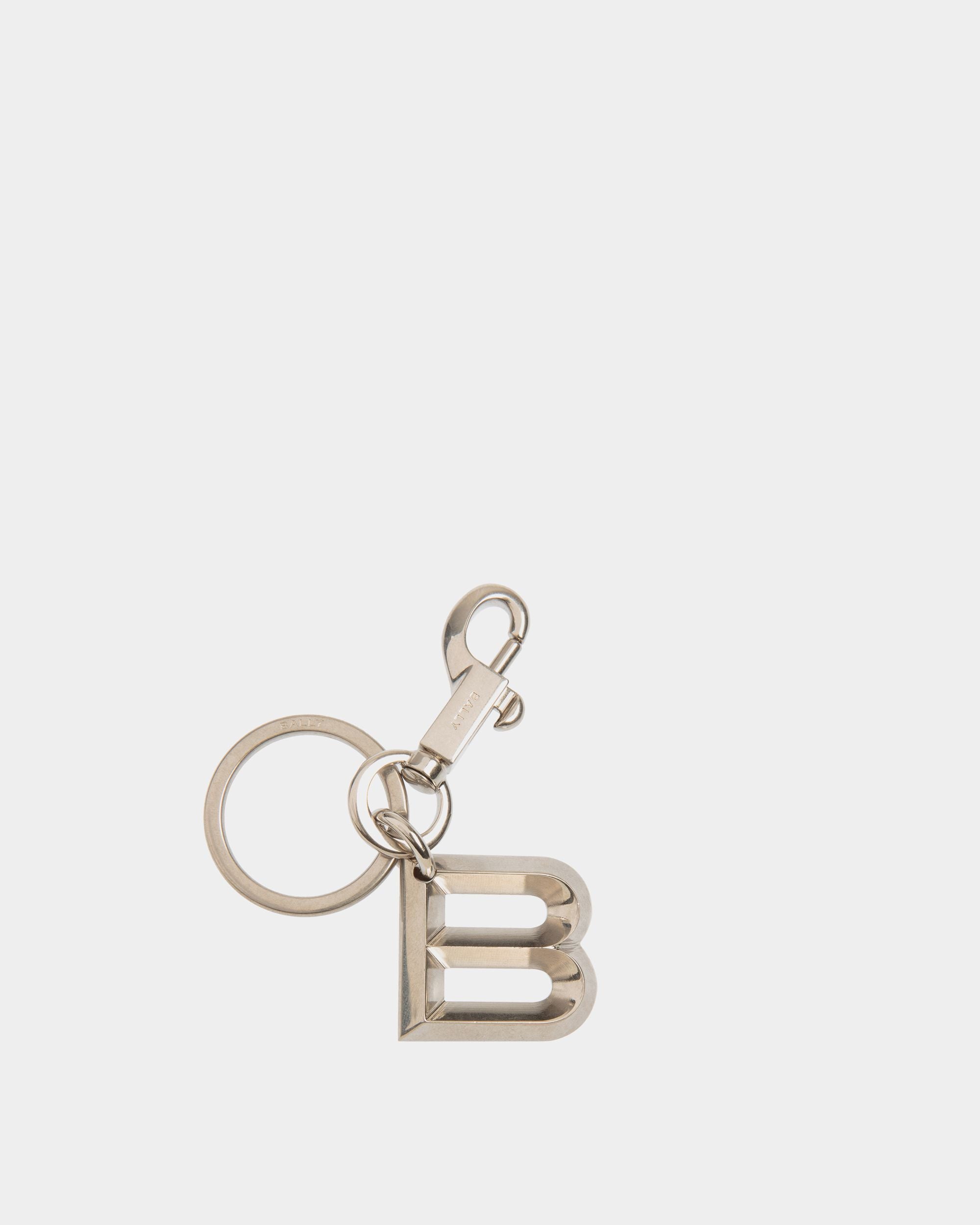 Bally Global - Key Holder In Silver Metal - Silver