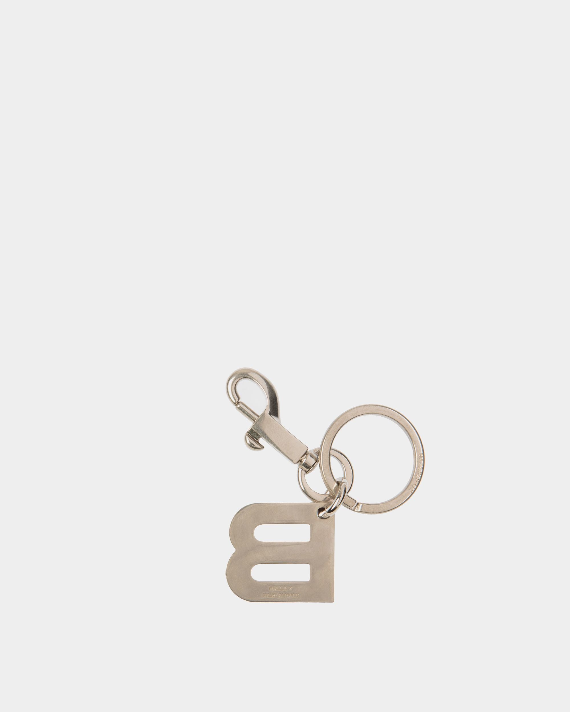Bally Global - Key Holder In Silver Metal - Silver