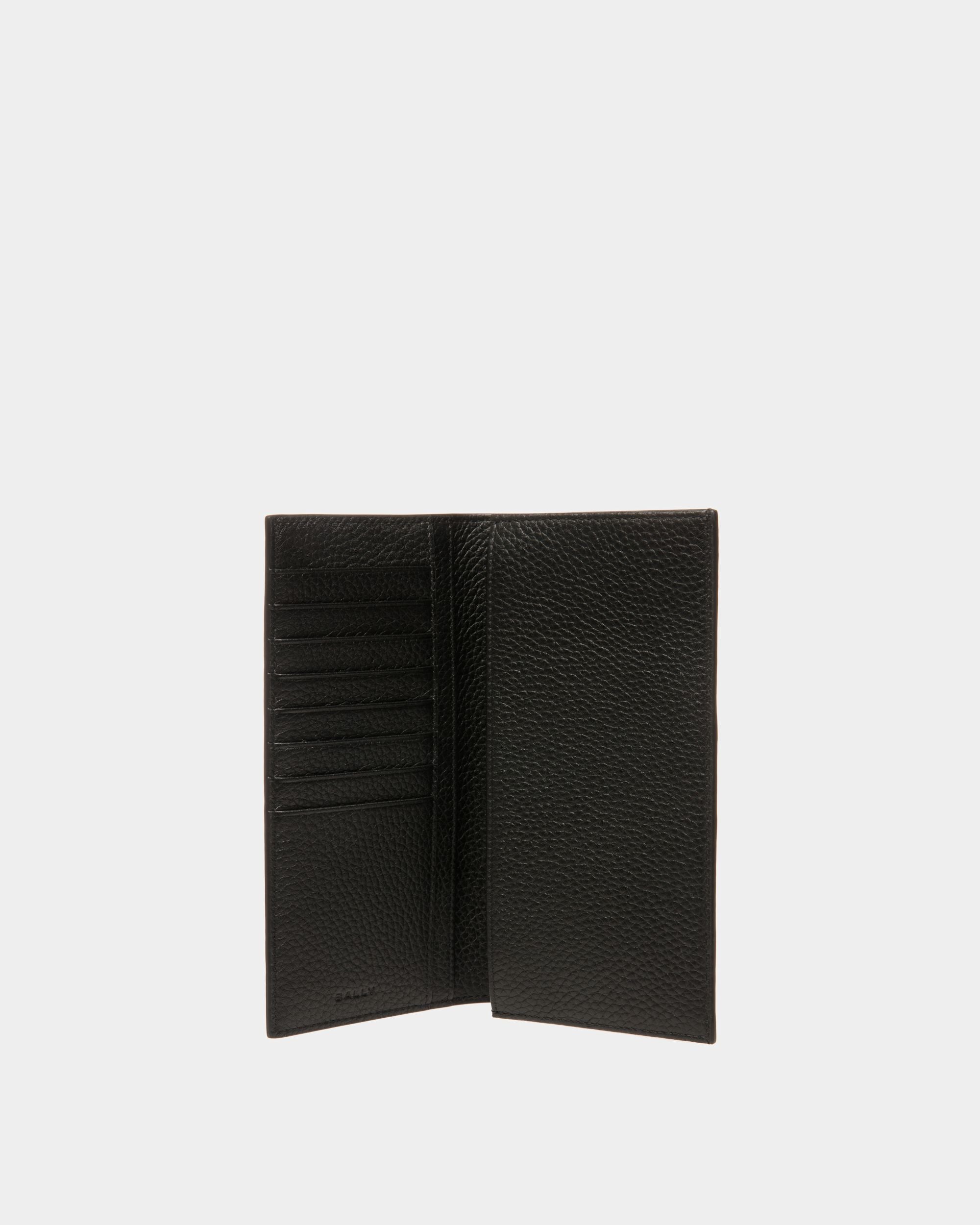 Bally Global - Cartera Continental Ribbon De Piel En Negro - Negro