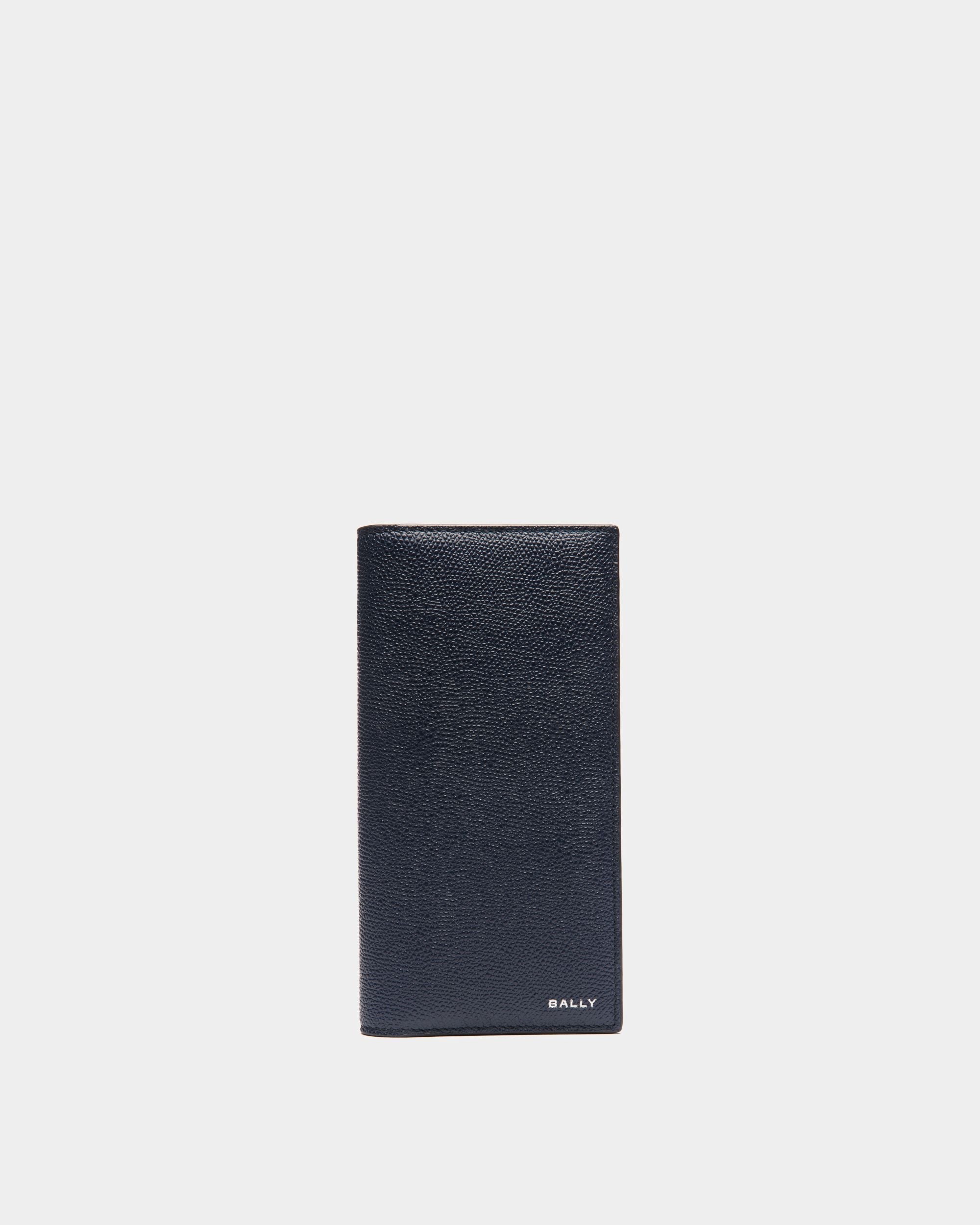 Bally Global - Flag Continental Wallet in Blue Leather - Blue