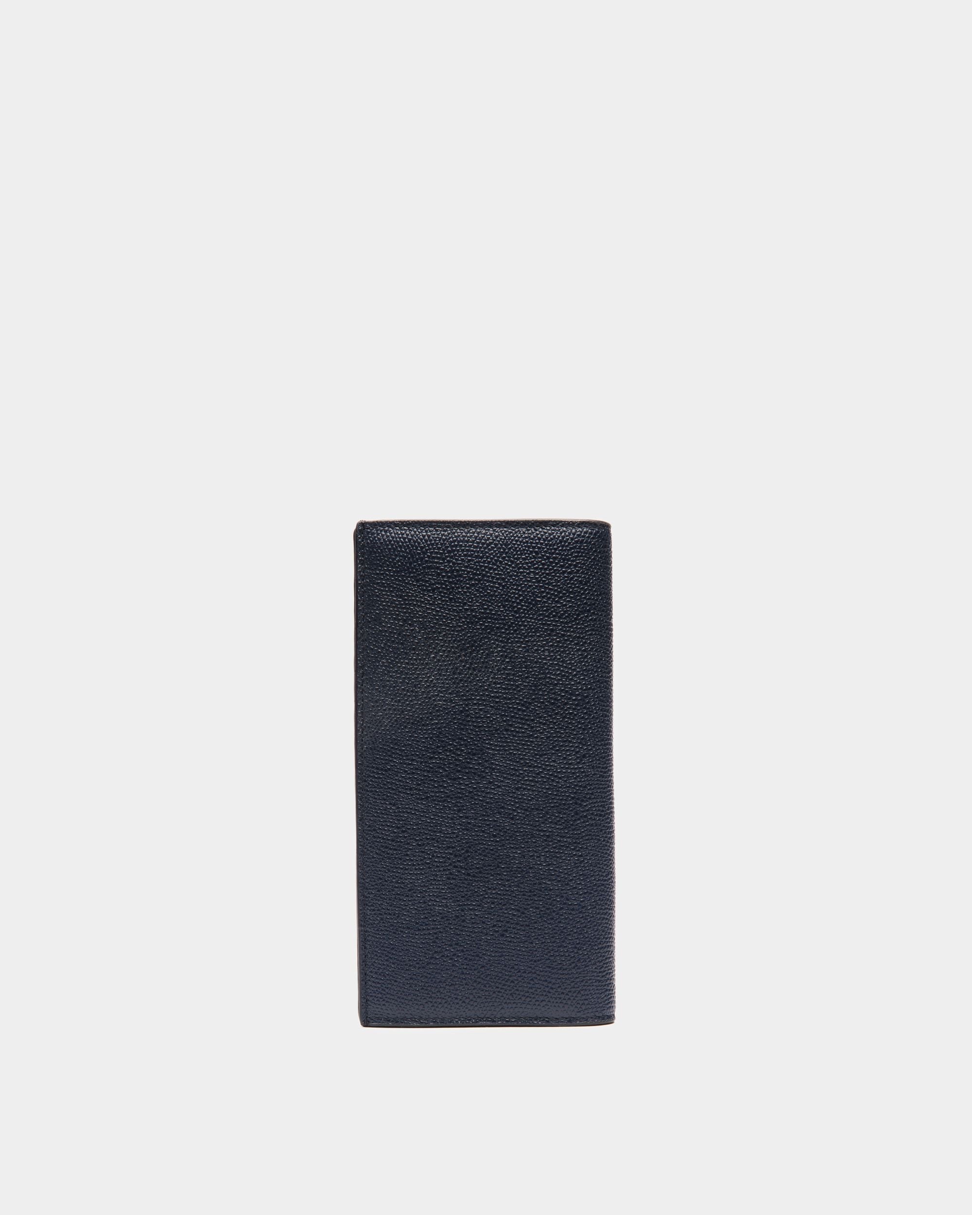 Bally Global - Flag Continental Wallet in Blue Leather - Blue