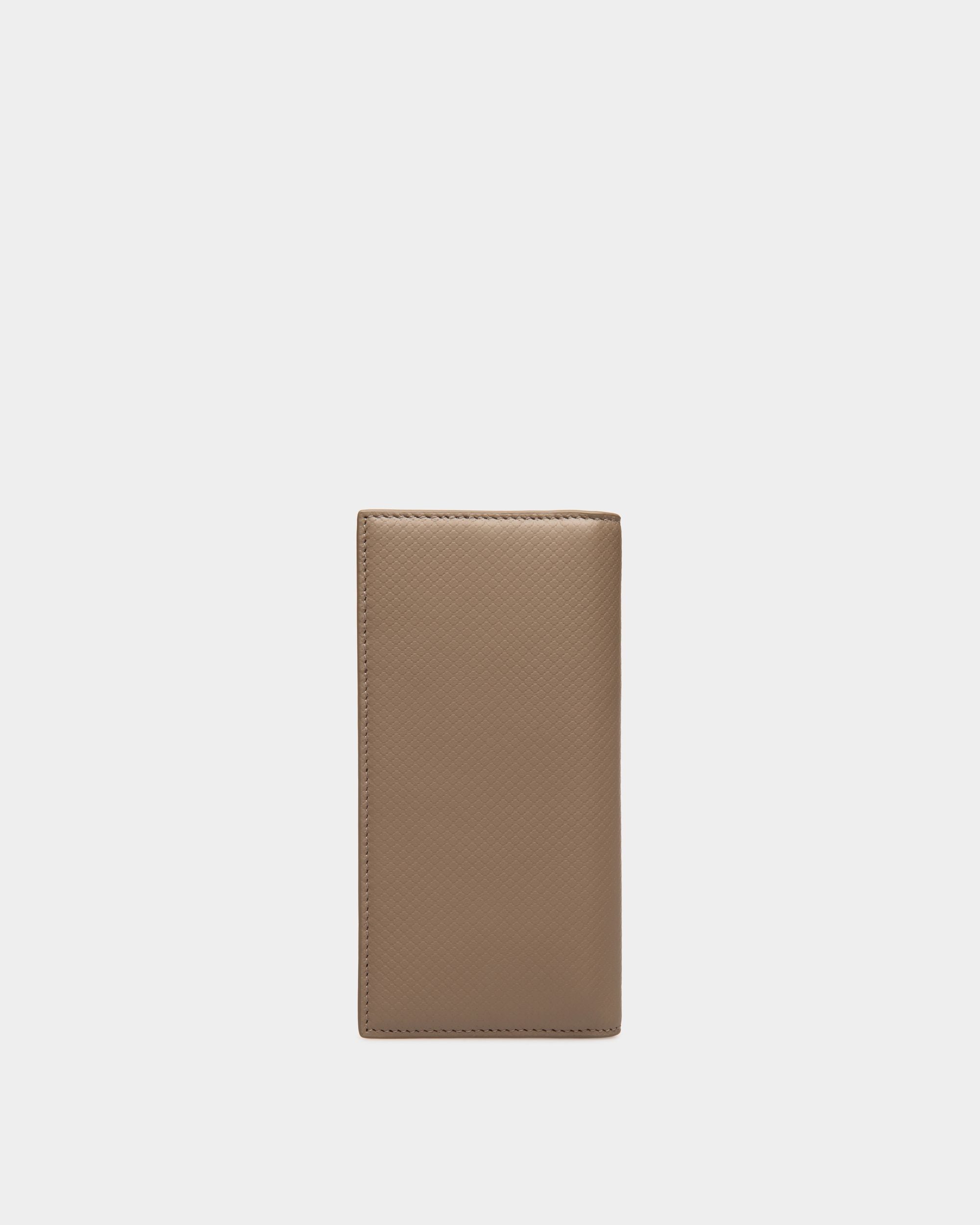 Bally Global - Cartera Continental De Piel Repujada Beige - Grey