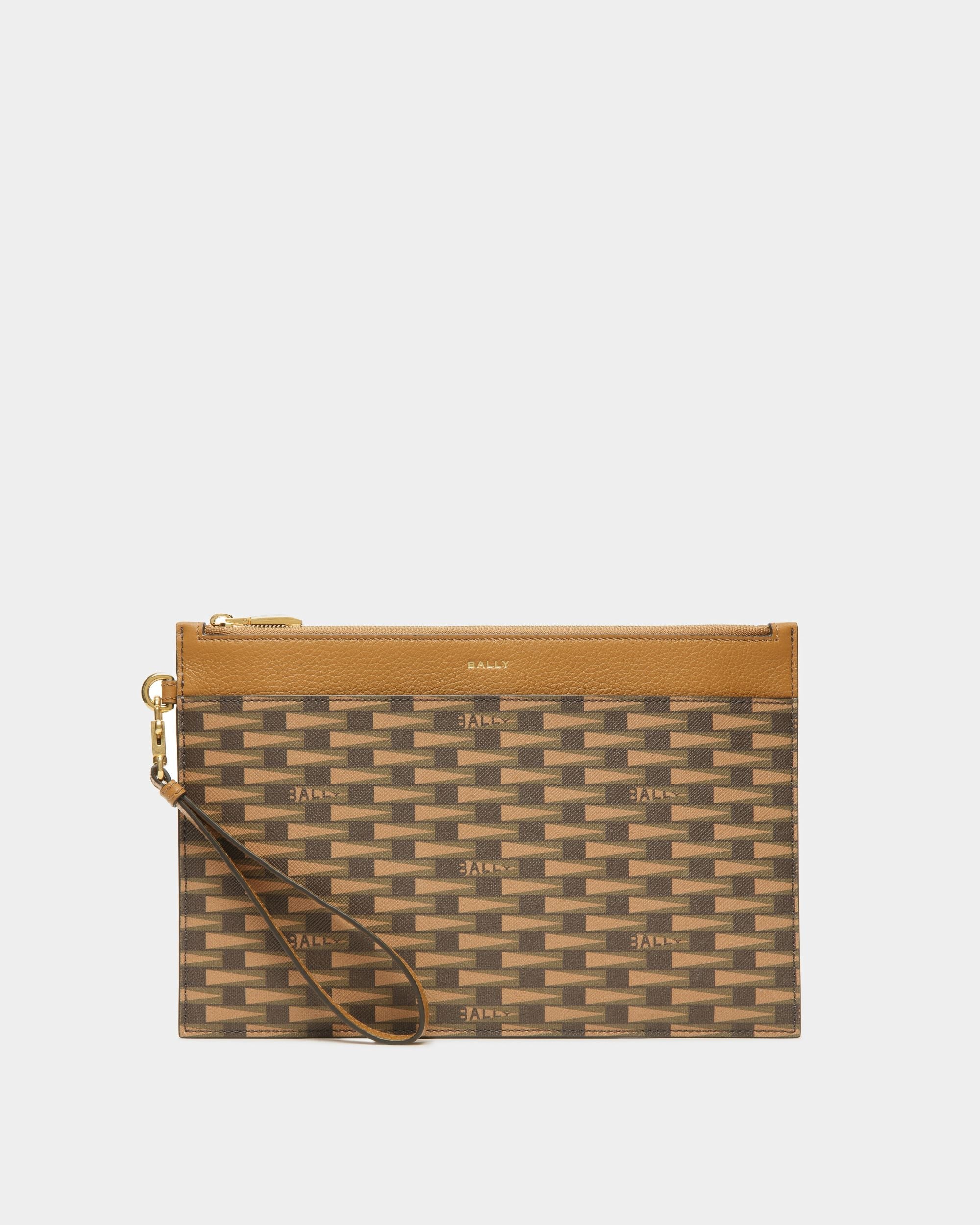 Bally Global - Neceser Pennant De Tpu Color Desierto - Marrón