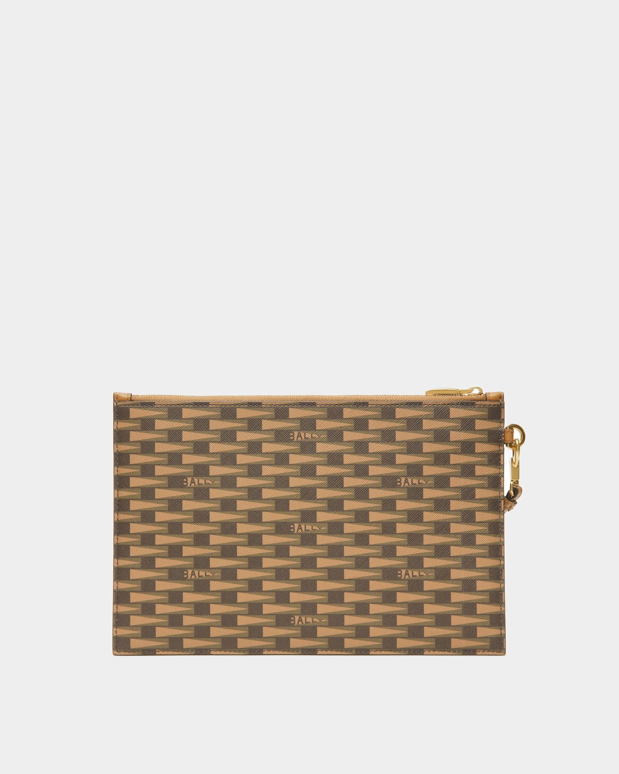 Bally Global - Neceser Pennant De Tpu Color Desierto - Marrón