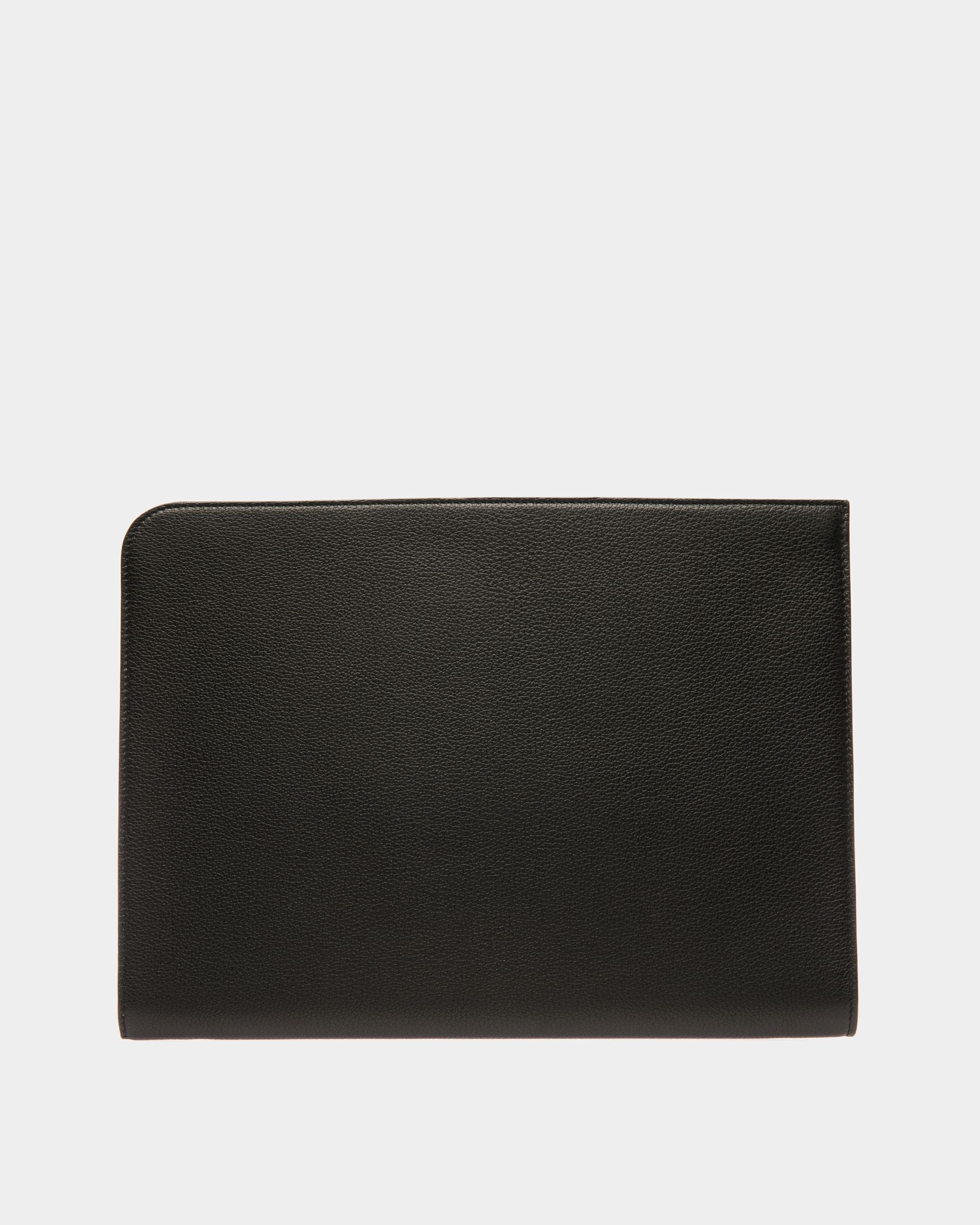 Bally Global - Tech Folio In Black Leather - Black