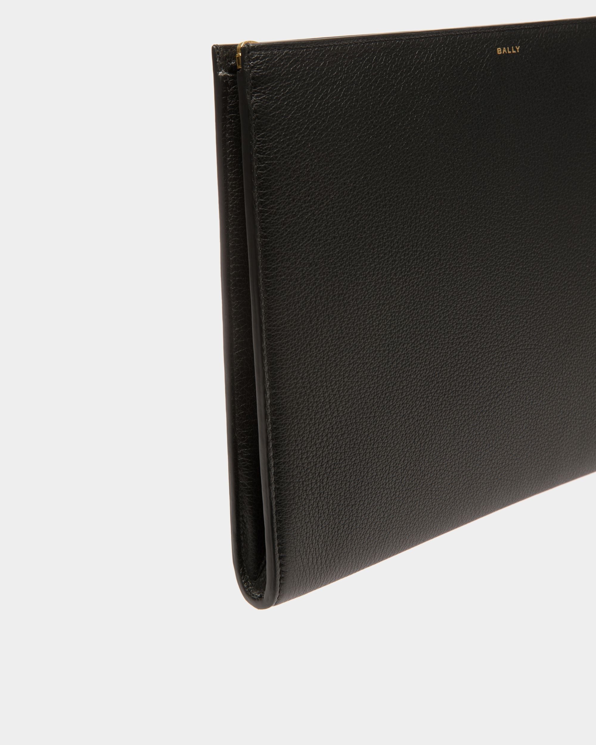 Bally Global - Tech Folio In Black Leather - Black