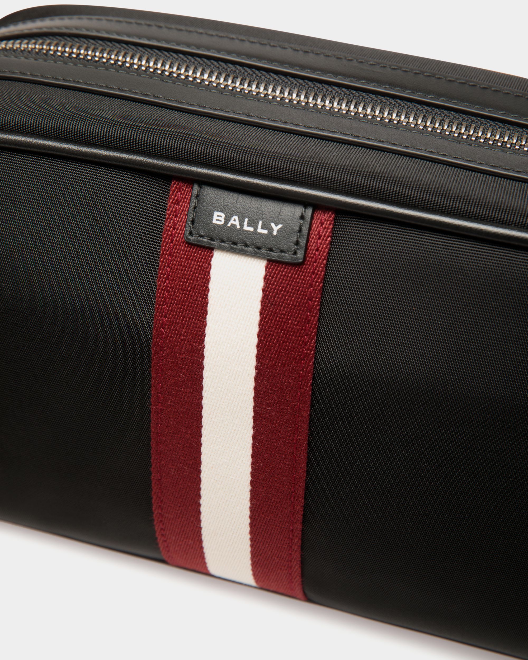 Bally Global - Trousse De Toilette Code En Nylon Noir - Noir