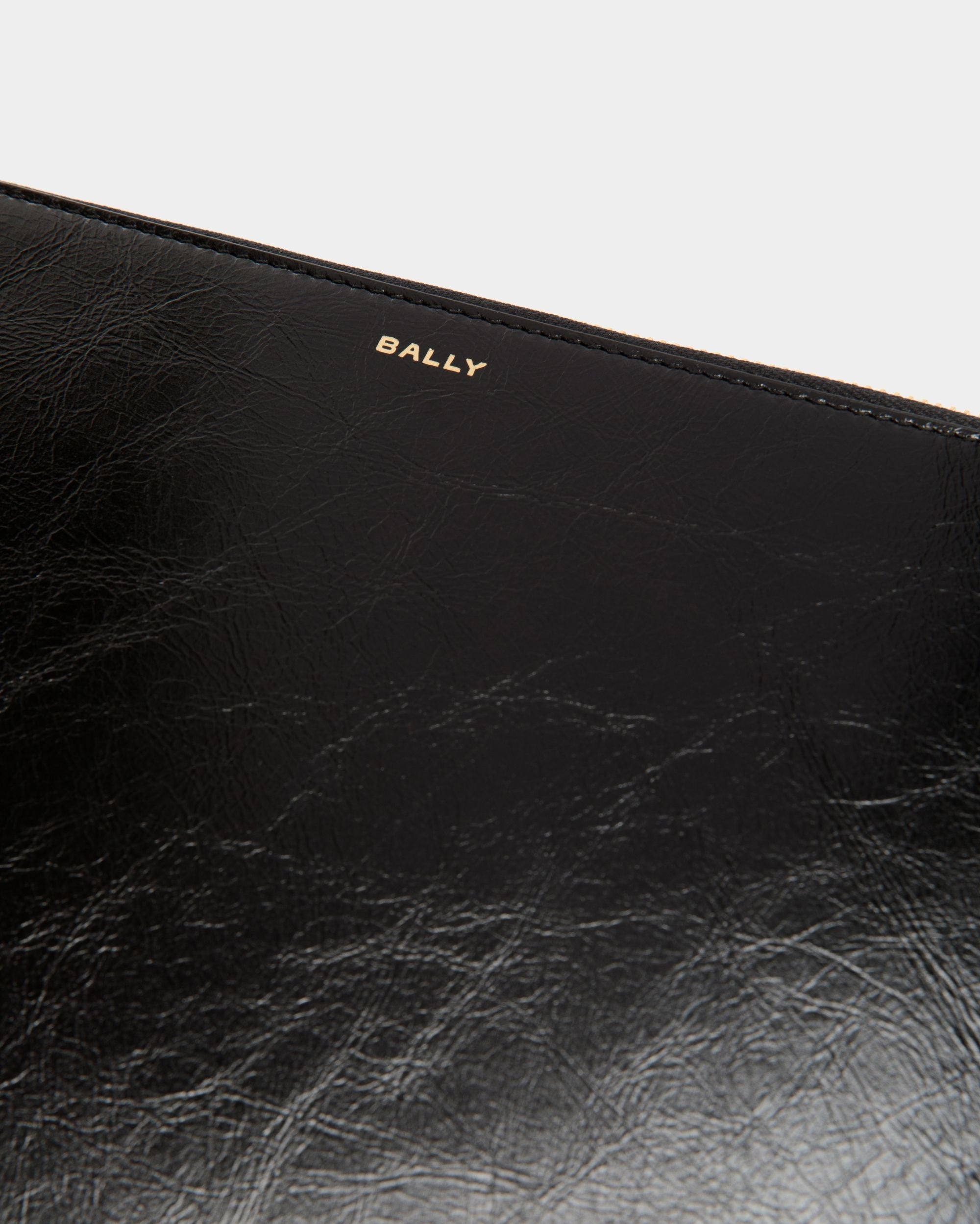 Bally Global - Easy Bally Tablet Case in Black Leather - Black