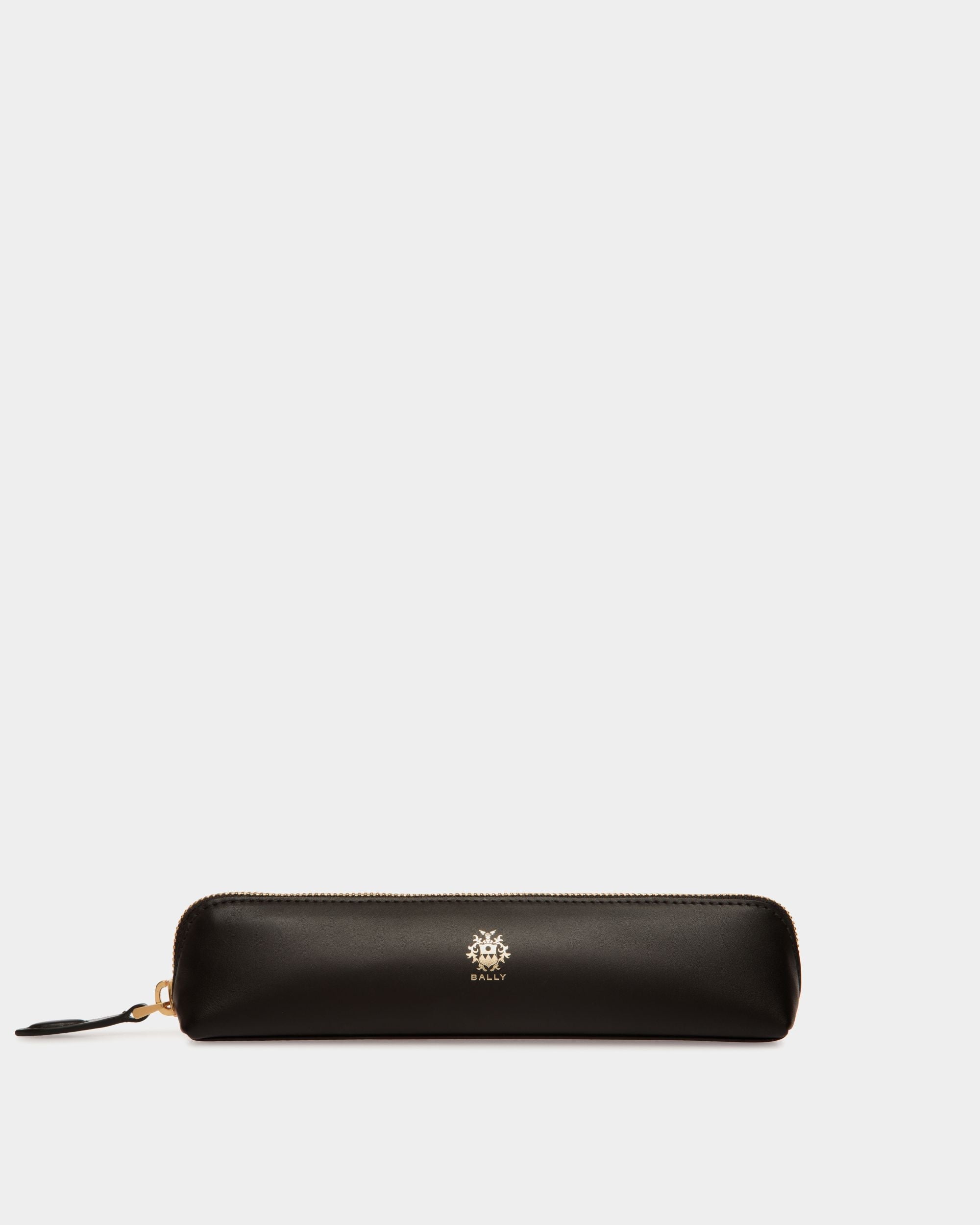 Bally Global - Beckett Pencil Case in Black Leather - Black