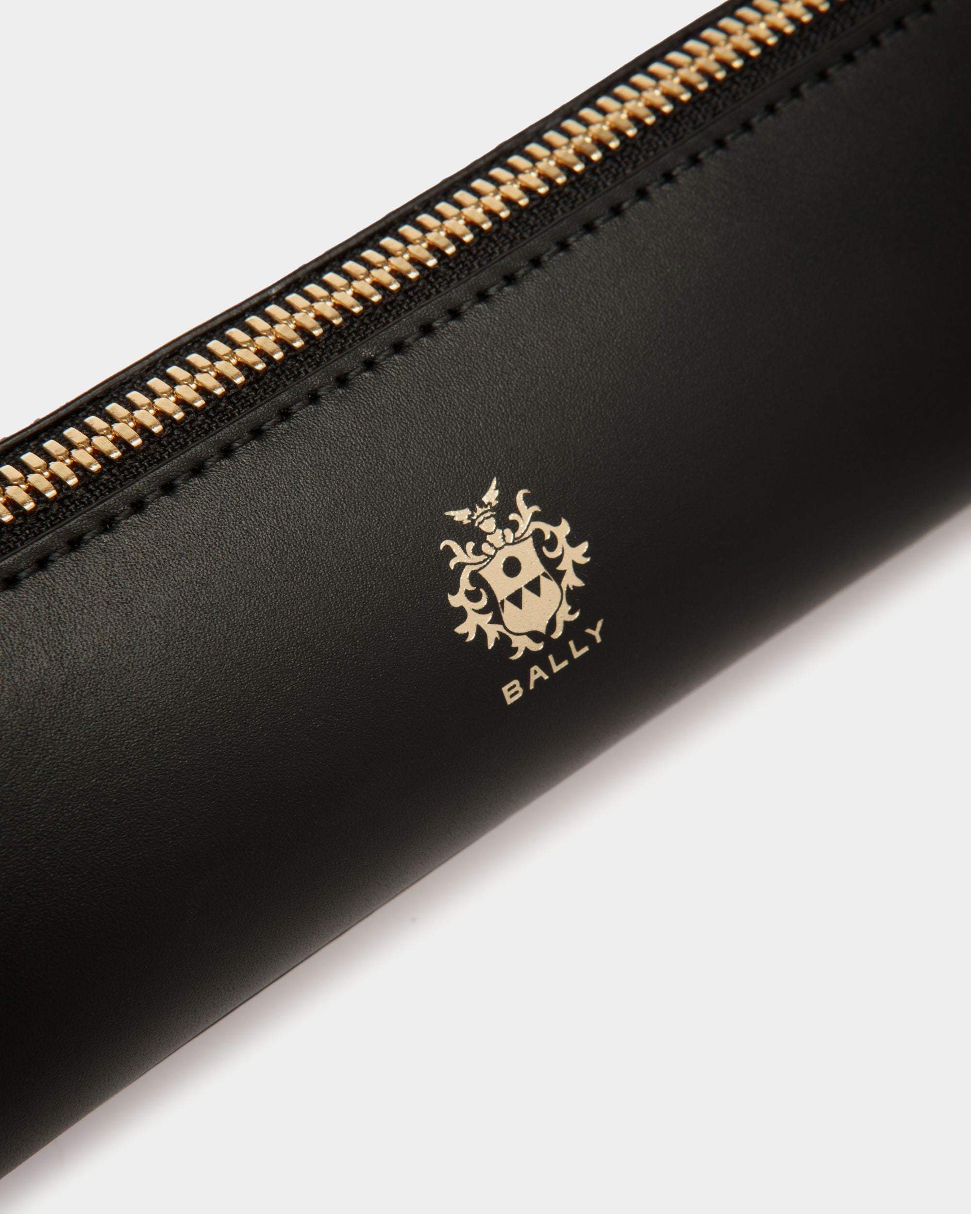 Bally Global - Beckett Pencil Case in Black Leather - Black