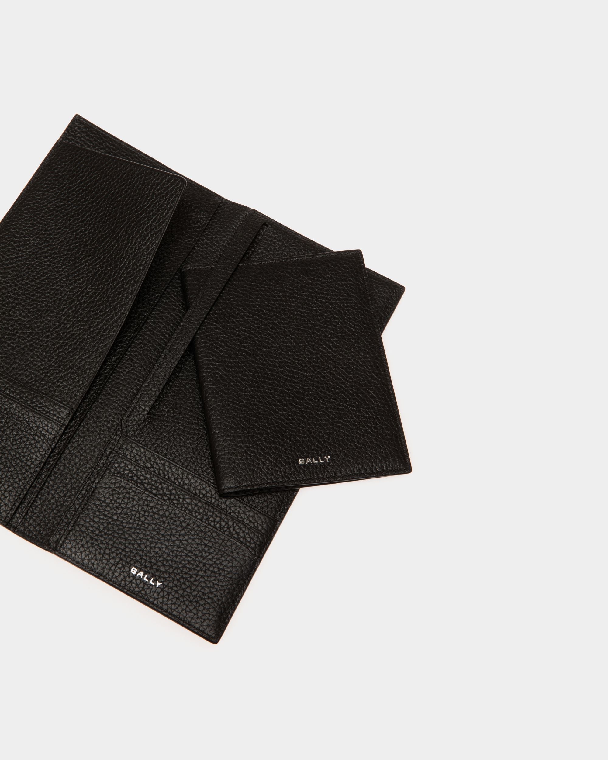 Bally Global - Oeden Continental Wallet in Black Leather - Noir