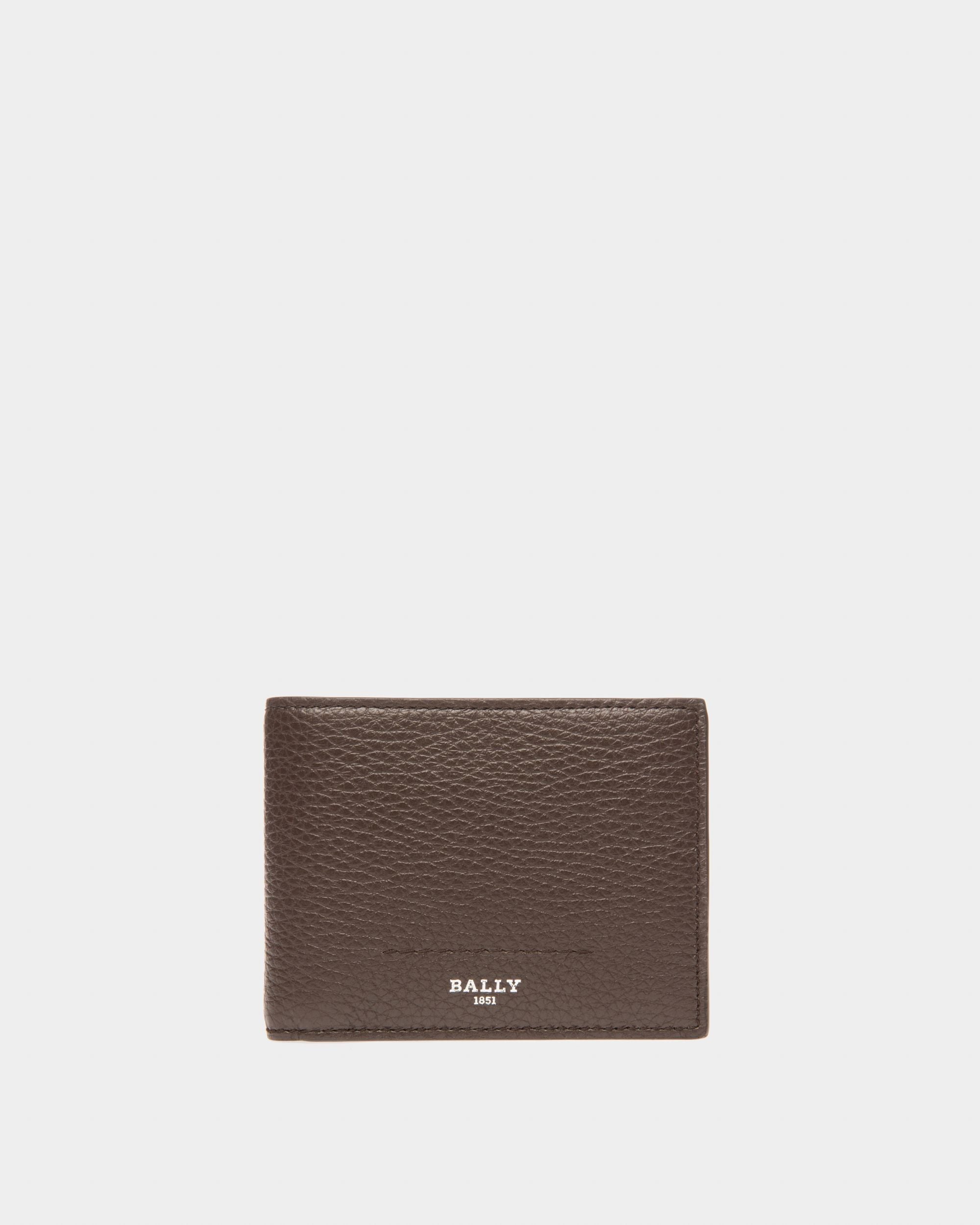 Bally Global - Scevye Leather Wallet In Ebony Brown - Brown