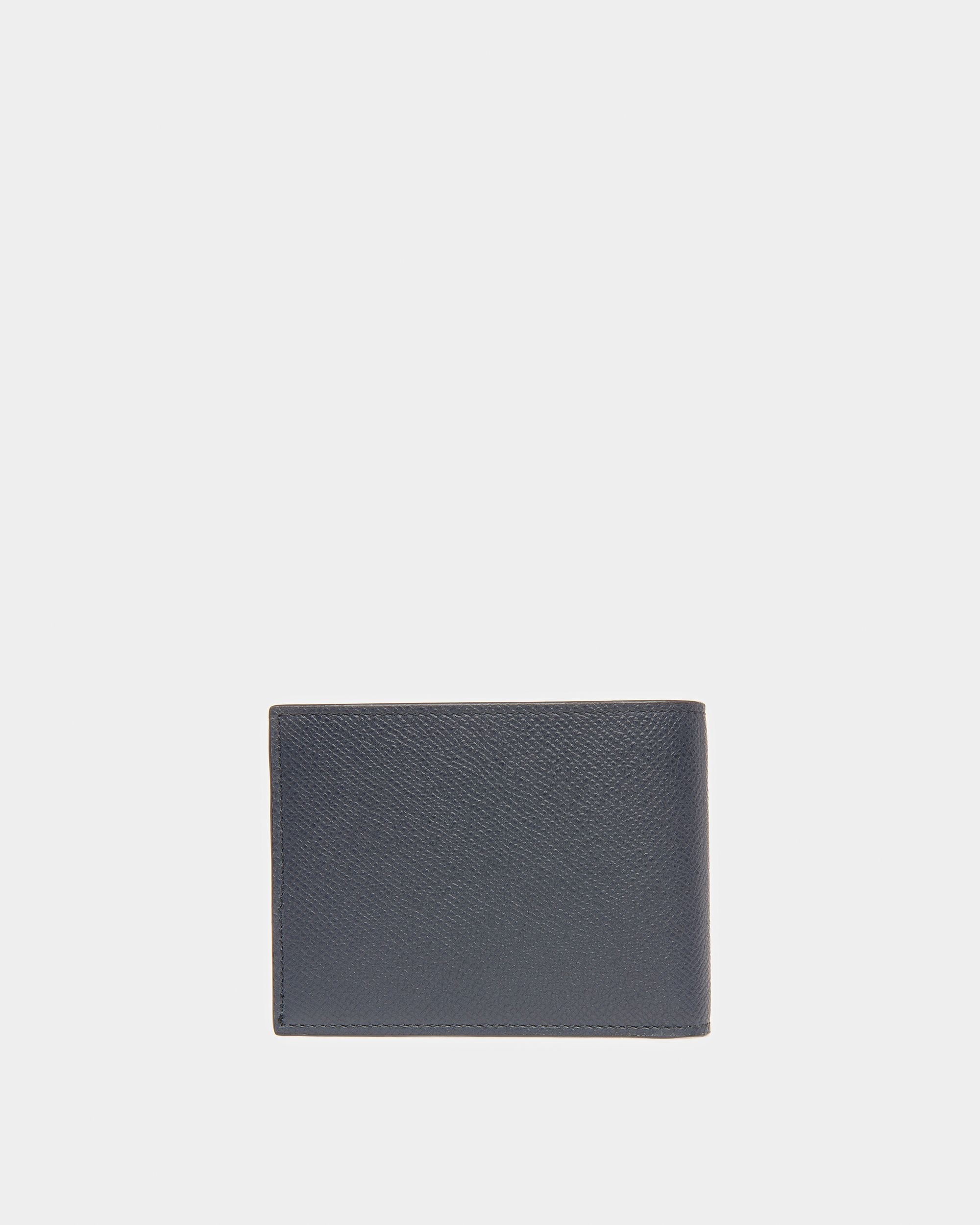 Bally Global - Bevyett Leather Wallet In Midnight Blue And Light Blue - Blue