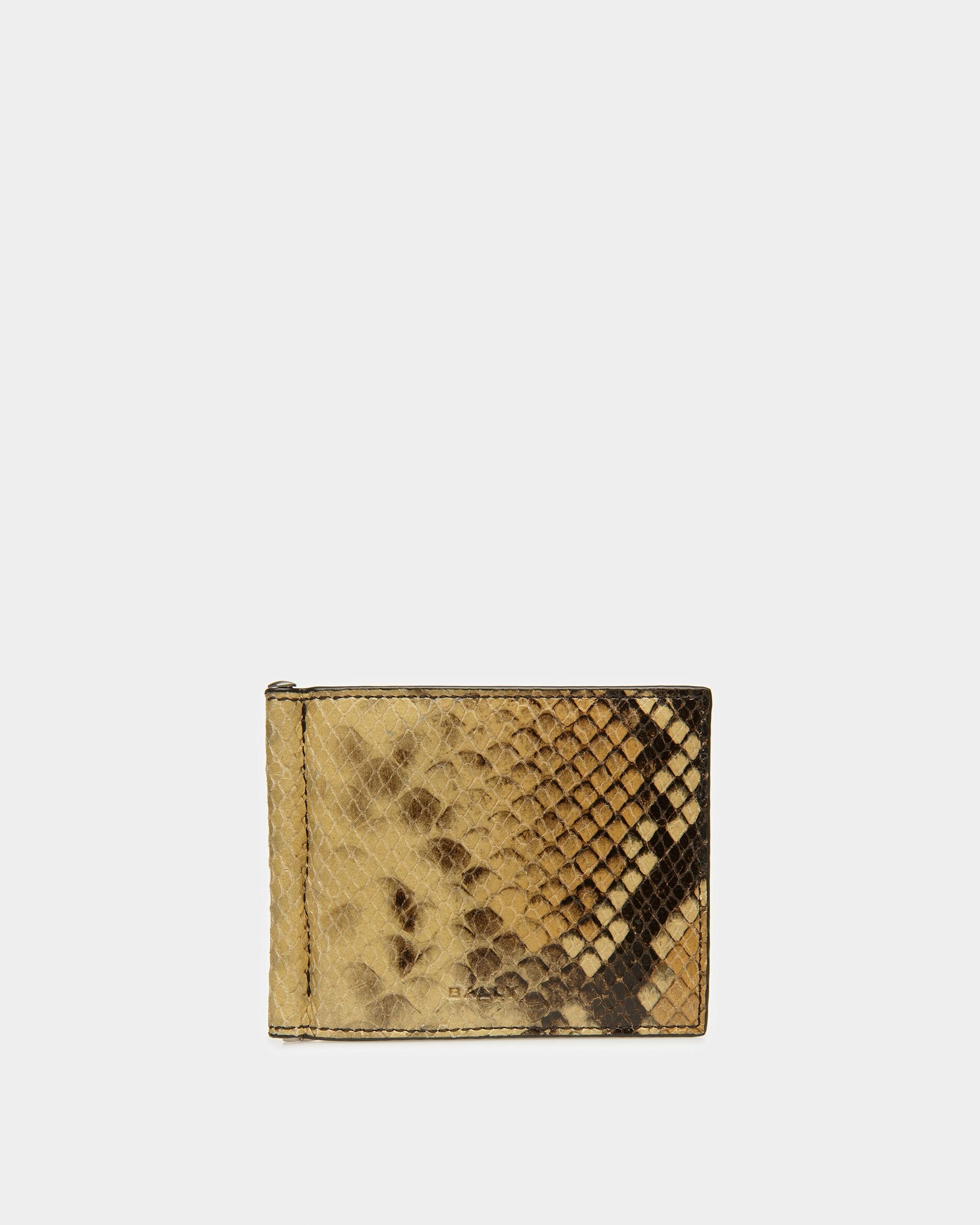 Bally Global - Cartera Plegable Con Pinza - Multicolor