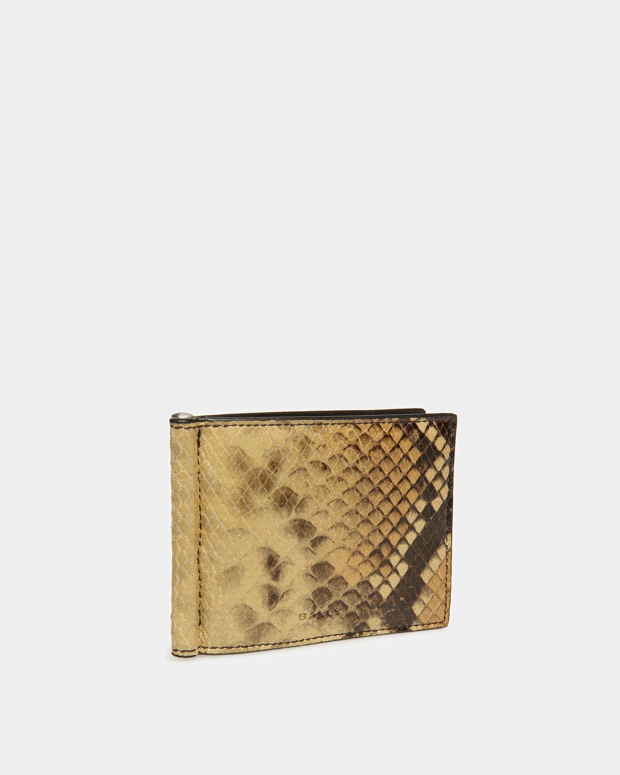 Bally Global - Cartera Plegable Con Pinza - Multicolor
