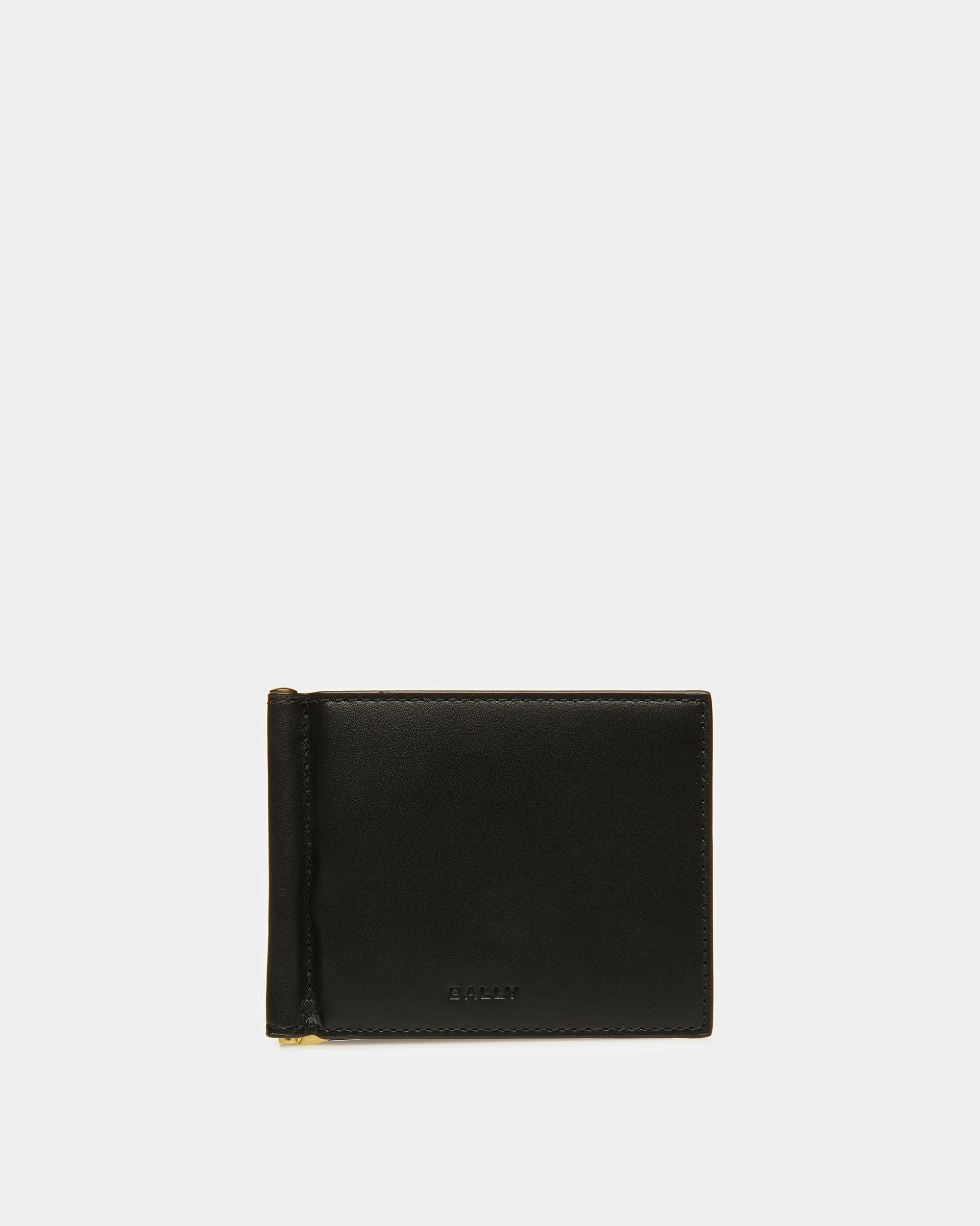 Bally Global - Bifold Clip Wallet In Sellier - Black