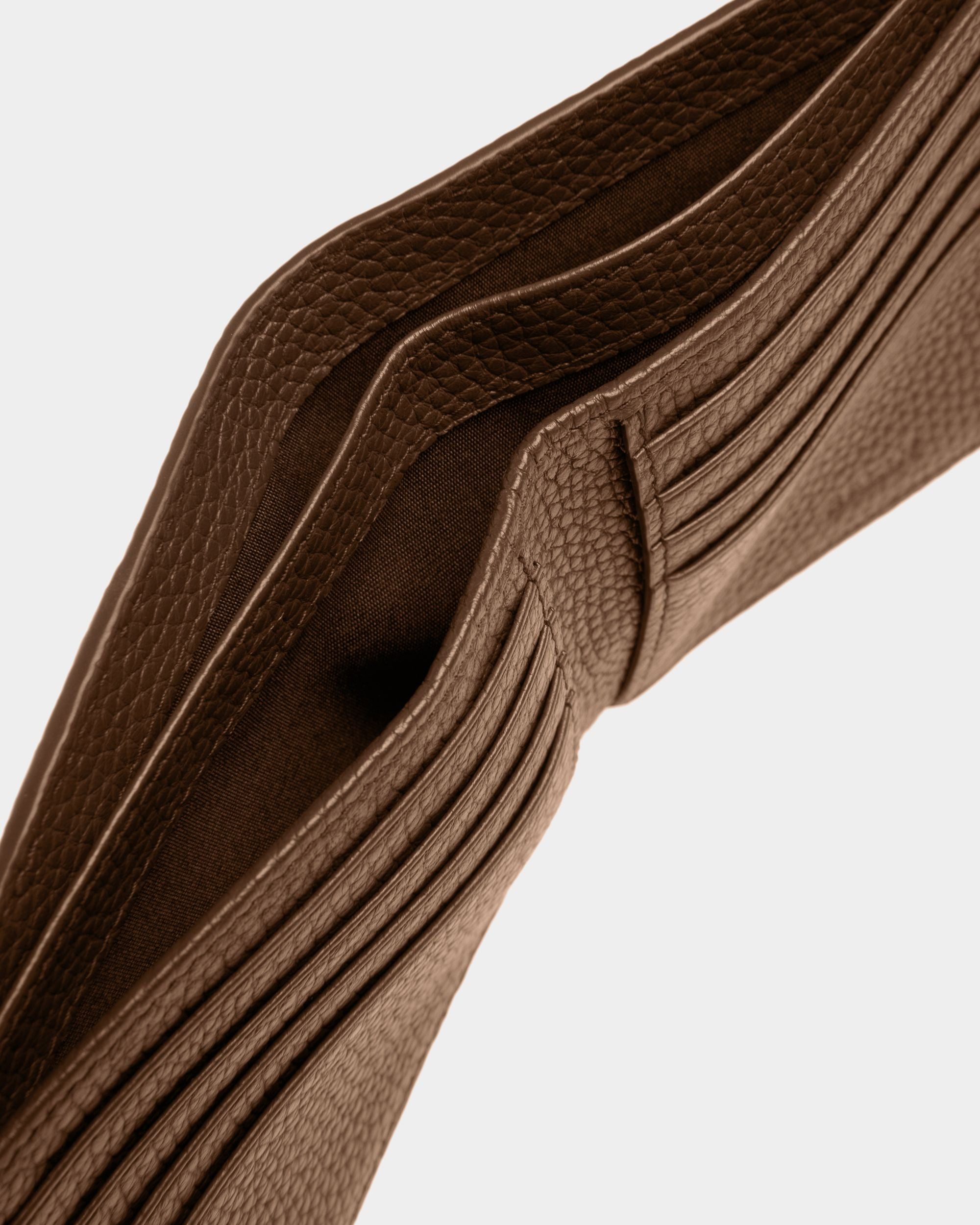 Bally Global - Cartera Ribbon De Piel Marrón - Marrón