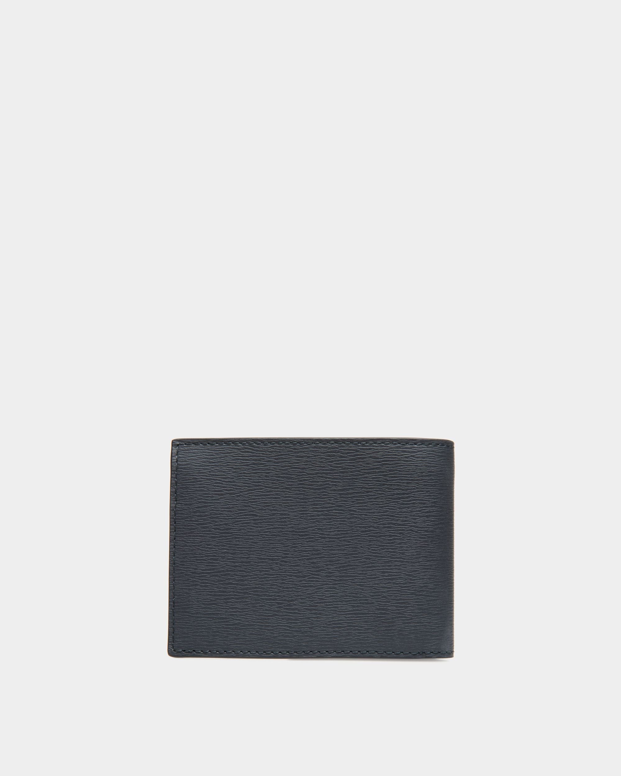 Bally Global - Crossing Bi-Fold Wallet In Midnight Leather - Blue