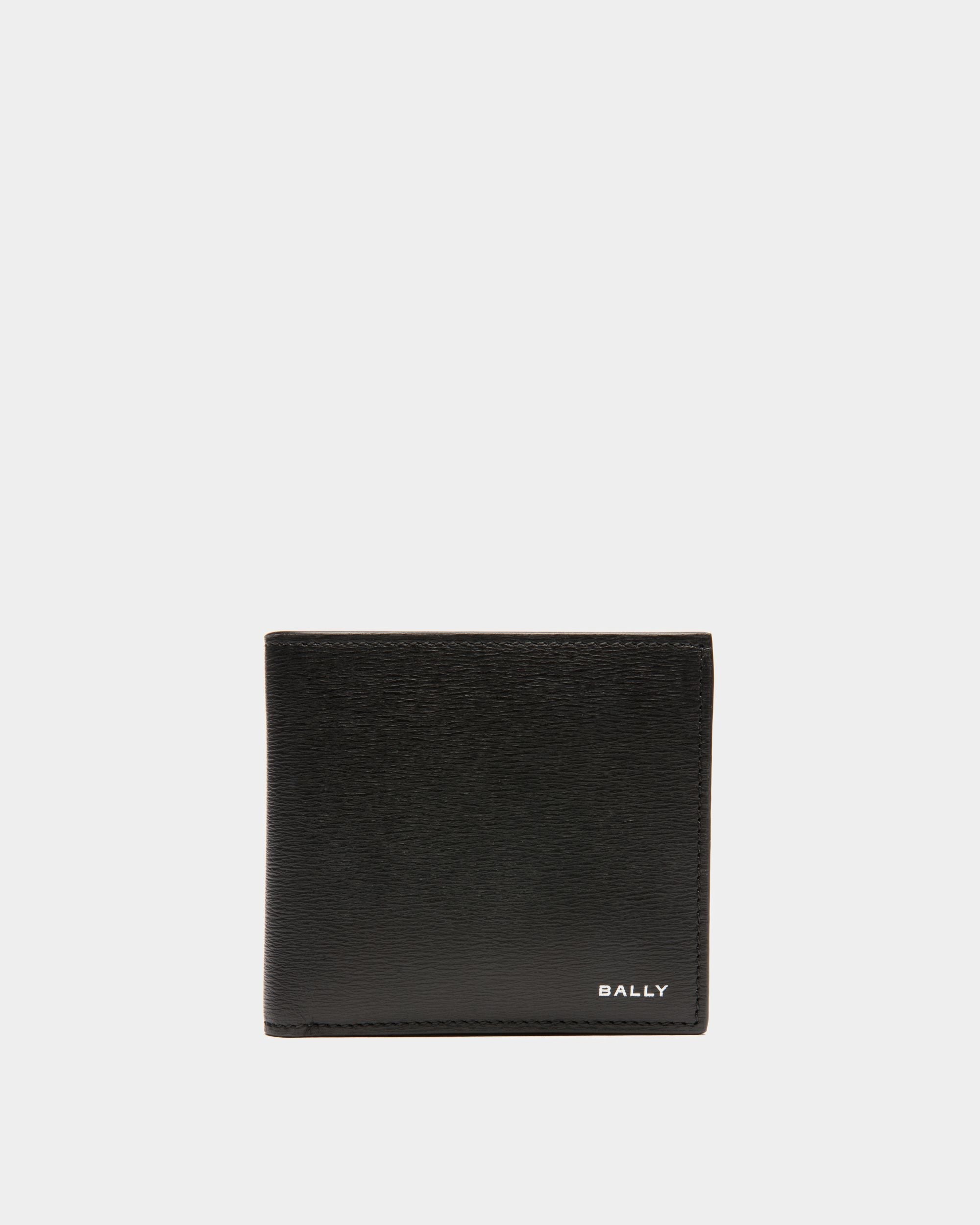Bally Global - Cartera Crossing De Dos Pliegues En Piel - Negro